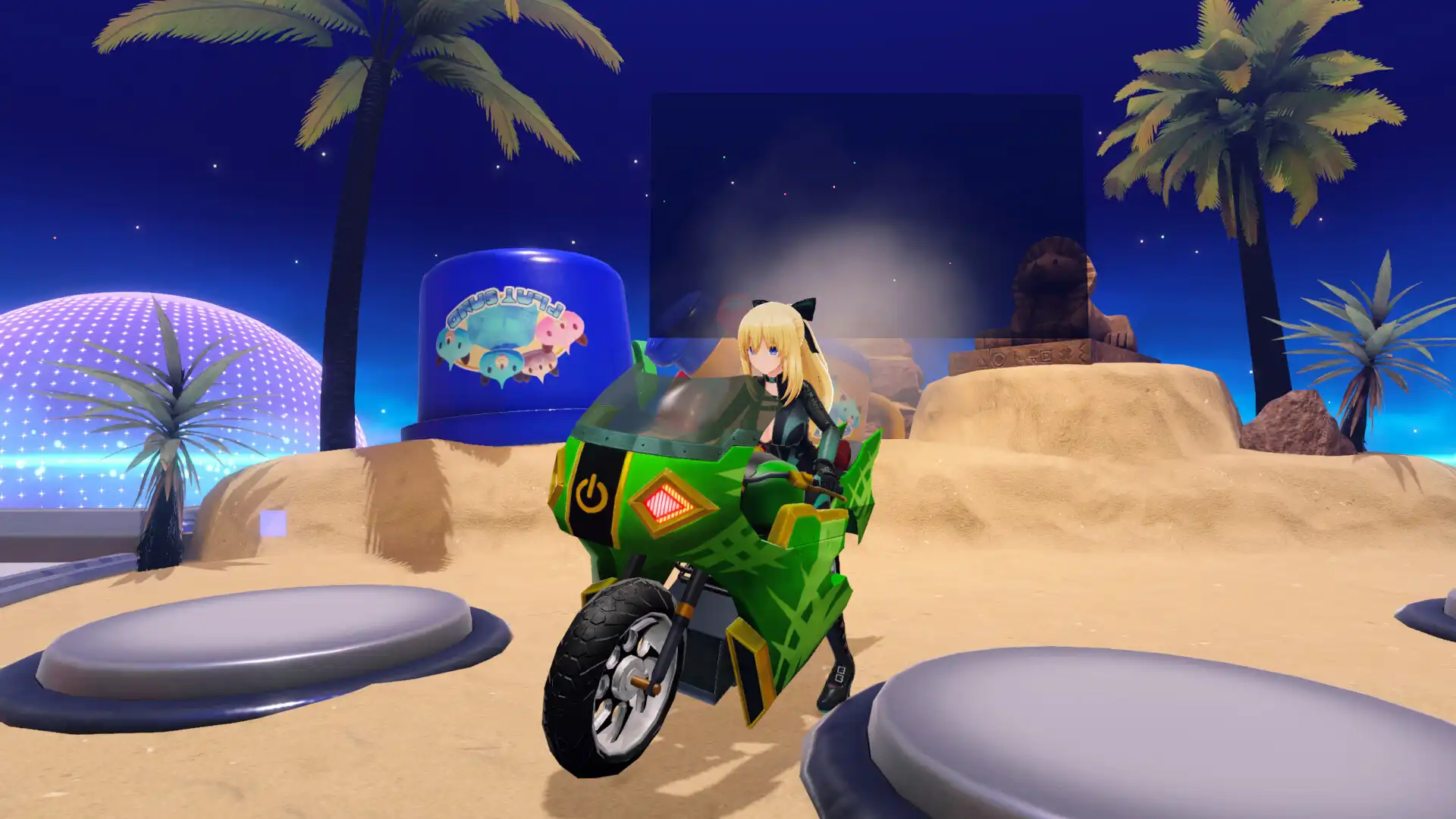 [PC]爆走次元海王星 VS 巨神史莱犬/Neptunia Riders VS Dogoos