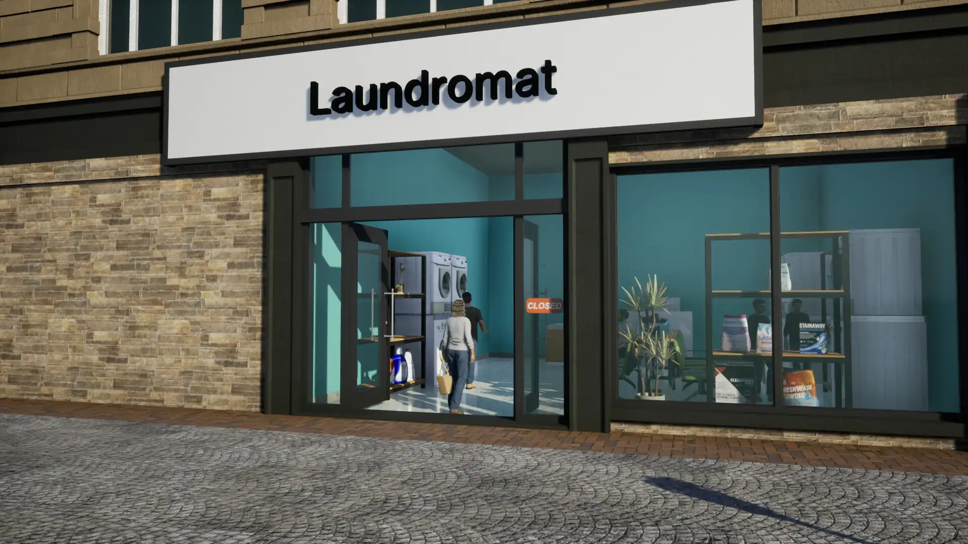 [PC]洗衣店经理模拟器/Laundromat Manager Simulator