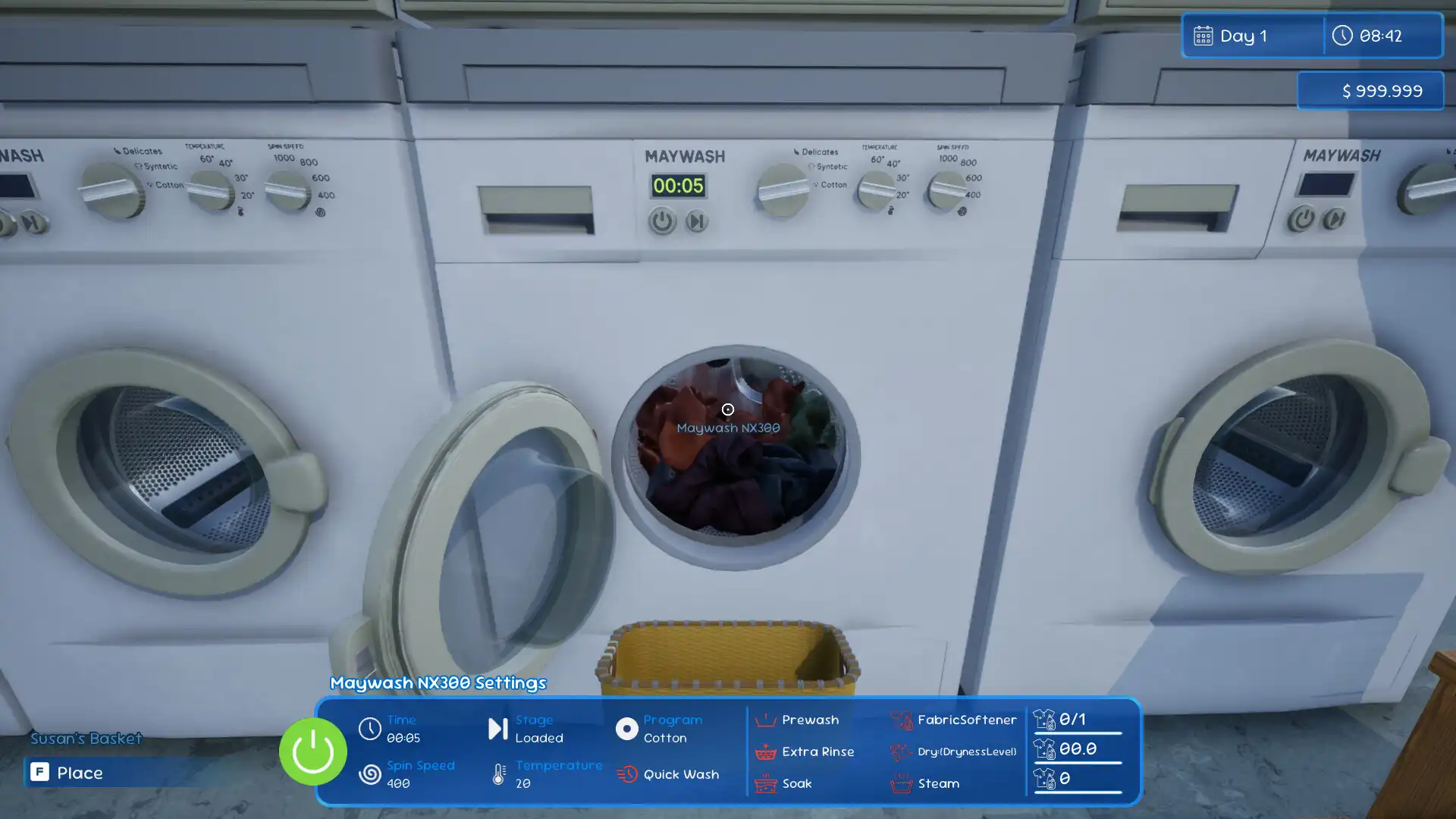 [PC]洗衣店经理模拟器/Laundromat Manager Simulator