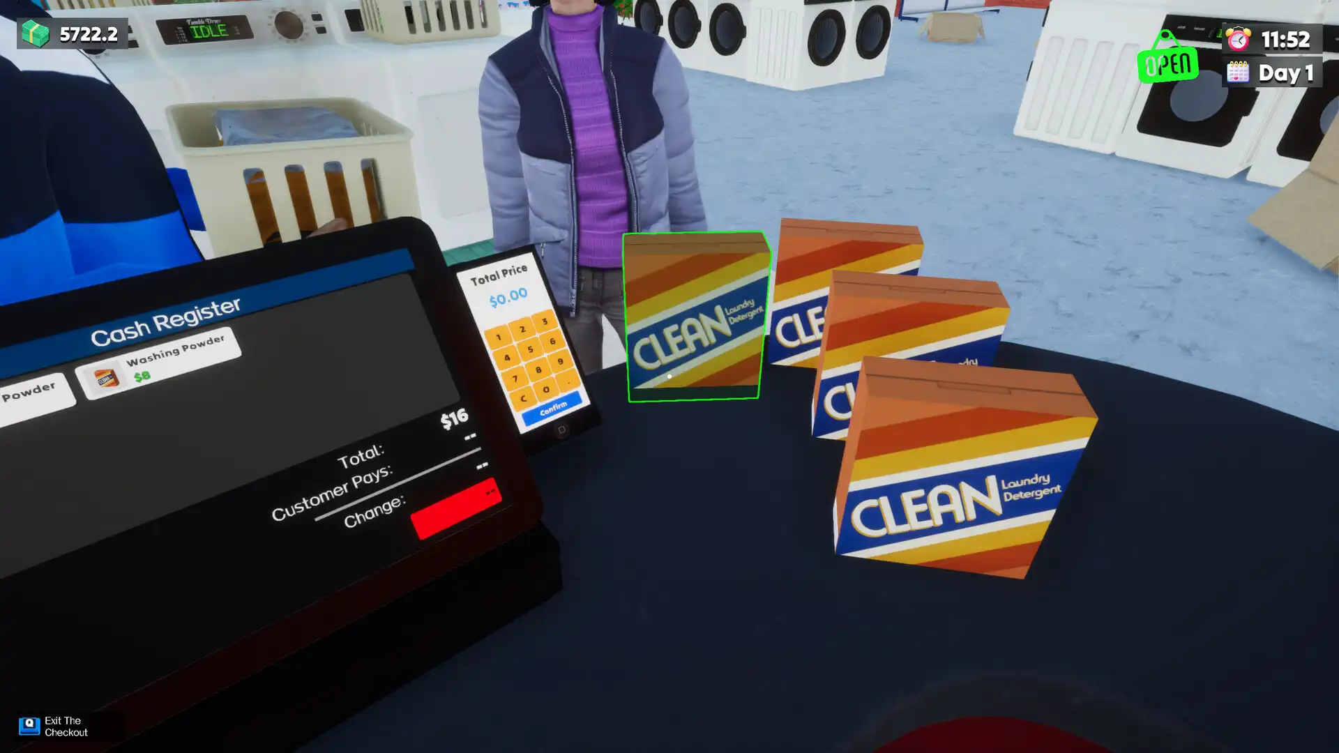 [PC]洗衣店模拟器：洗刷刷！/Laundry &amp; Supermarket Simulator