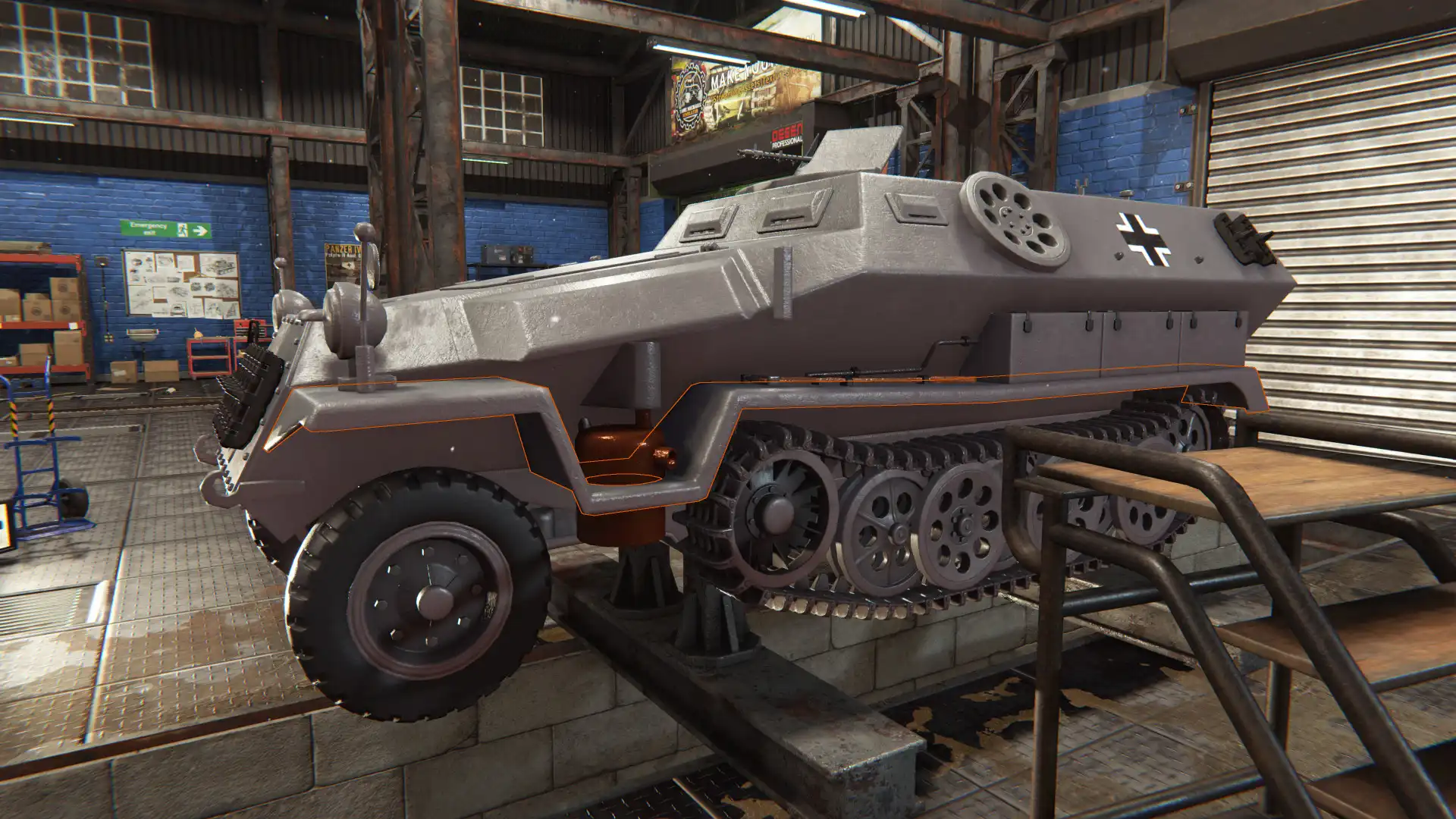 [PC]后勤模拟器/坦克维修模拟/坦克修理模拟/Tank Mechanic Simulator