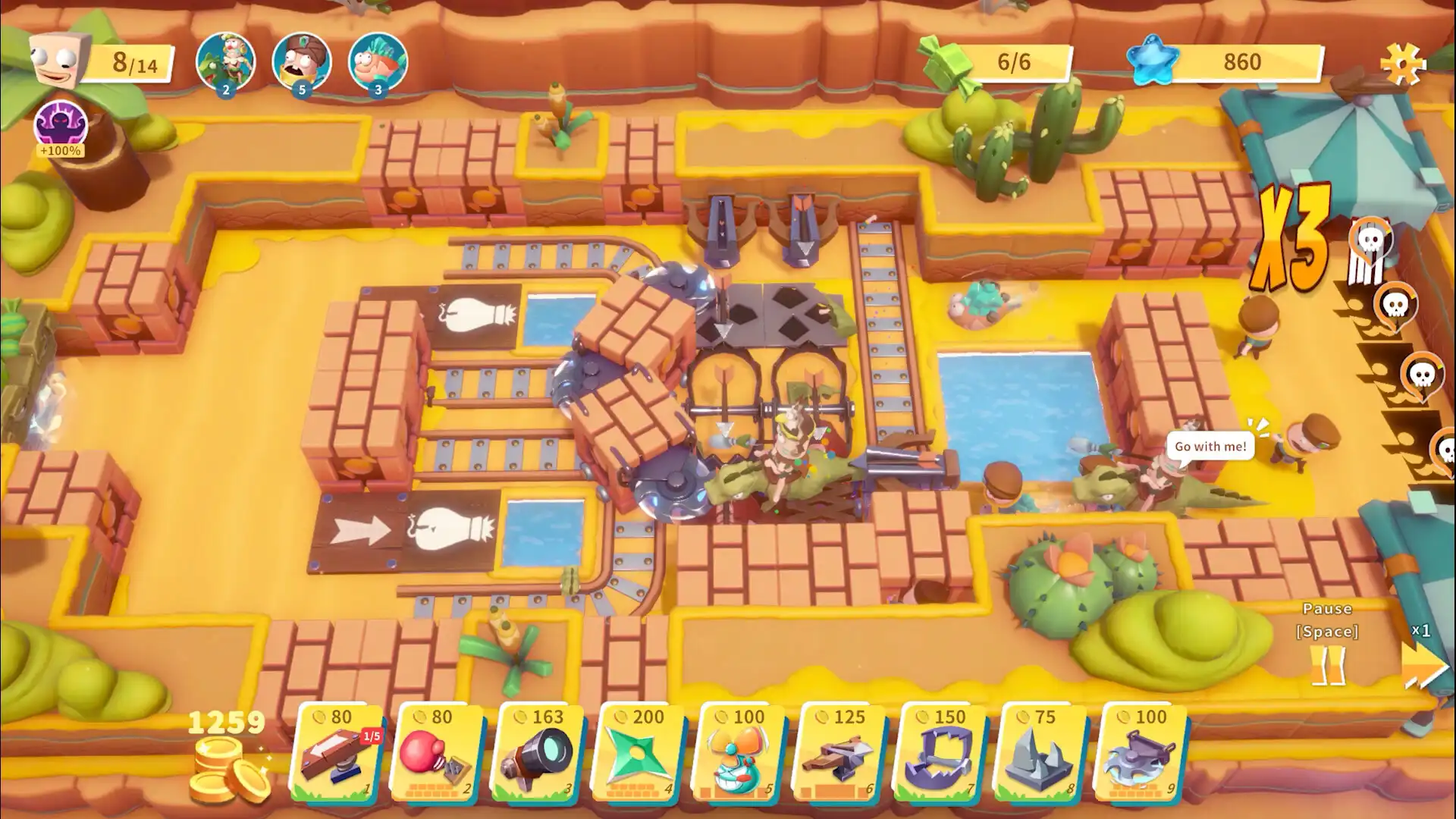 [PC]糖果灾难：机关塔防/Candy Disaster - Tower Defense
