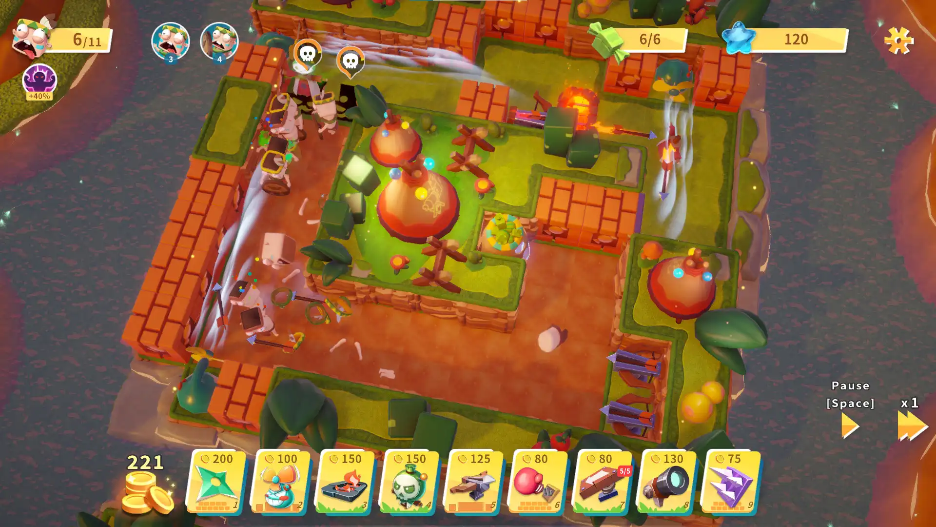 [PC]糖果灾难：机关塔防/Candy Disaster - Tower Defense