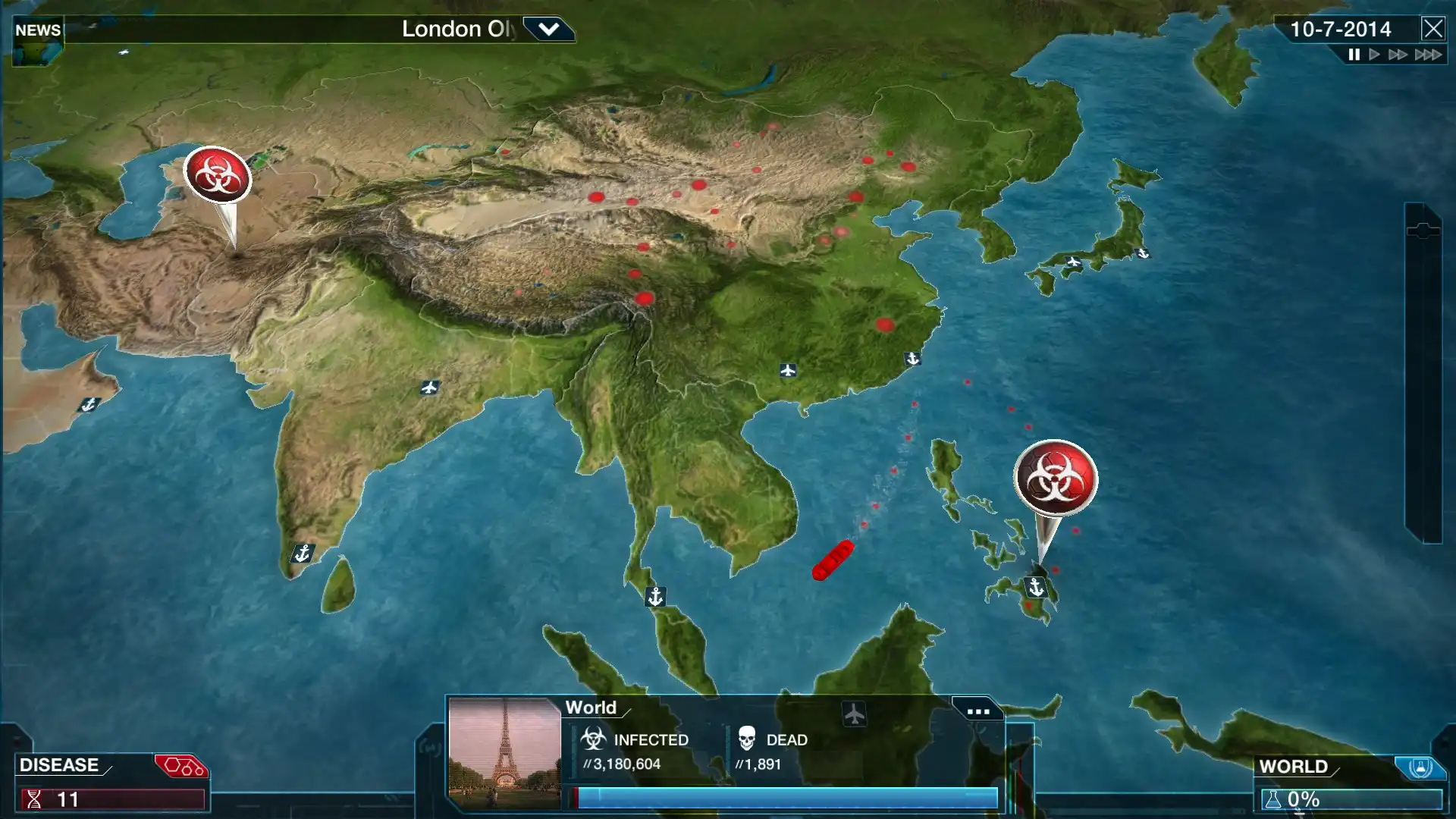 图片[3]-[PC]瘟疫公司：物竞天择/瘟疫公司：进化/Plague Inc: Evolved-芝士游戏