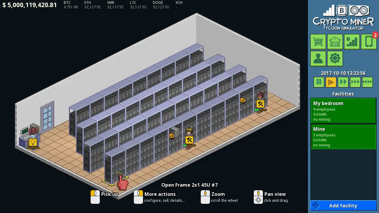 图片[2]-[PC]挖矿大亨模拟器/Crypto Miner Tycoon Simulator-芝士游戏