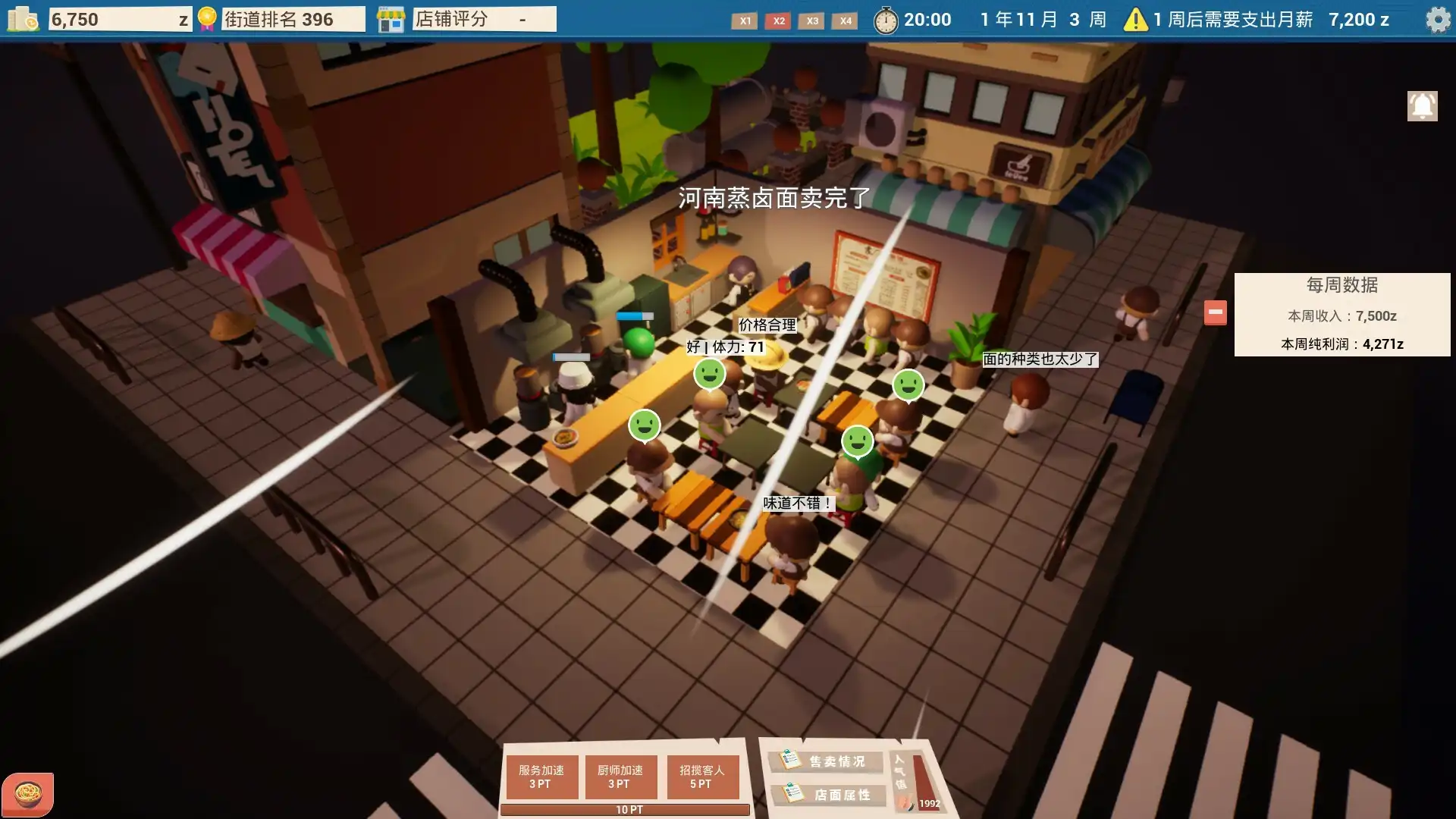 [PC]都市小面馆/City Noodle Shop Simulator