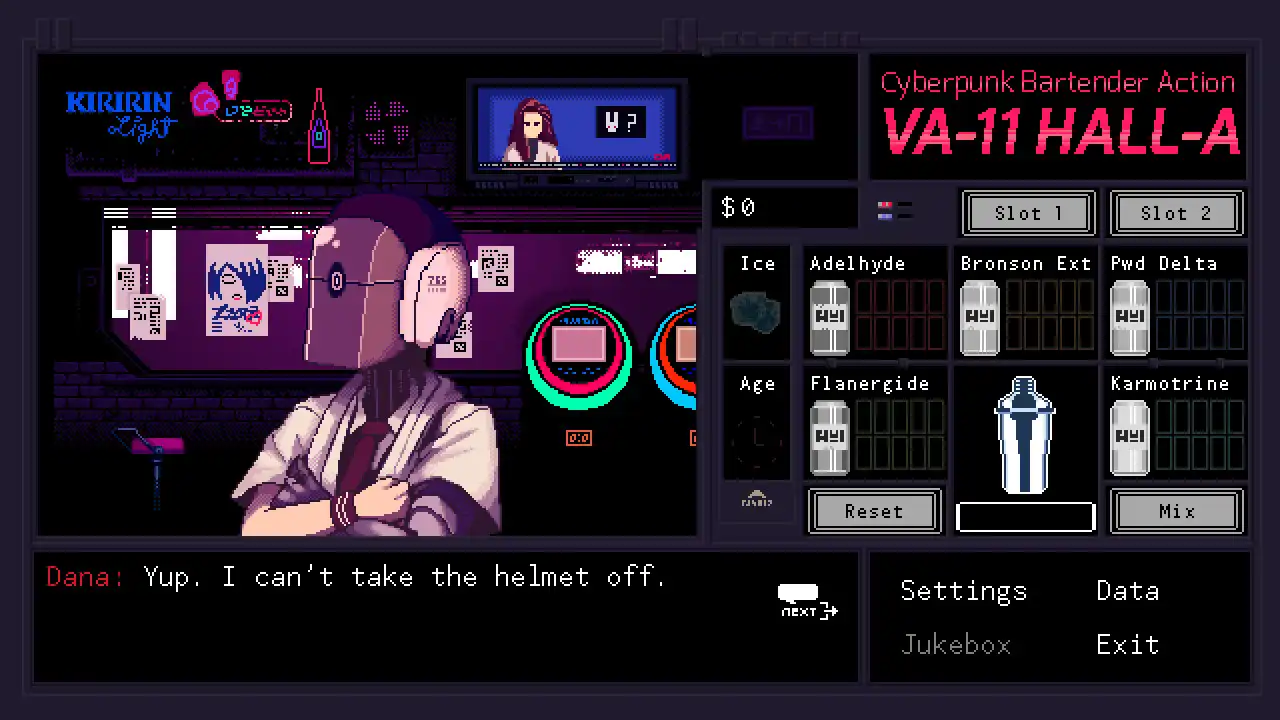 [PC]VA-11 HALL-A：赛博朋克酒保行动/VA-11 Hall-A: Cyberpunk Bartender Action