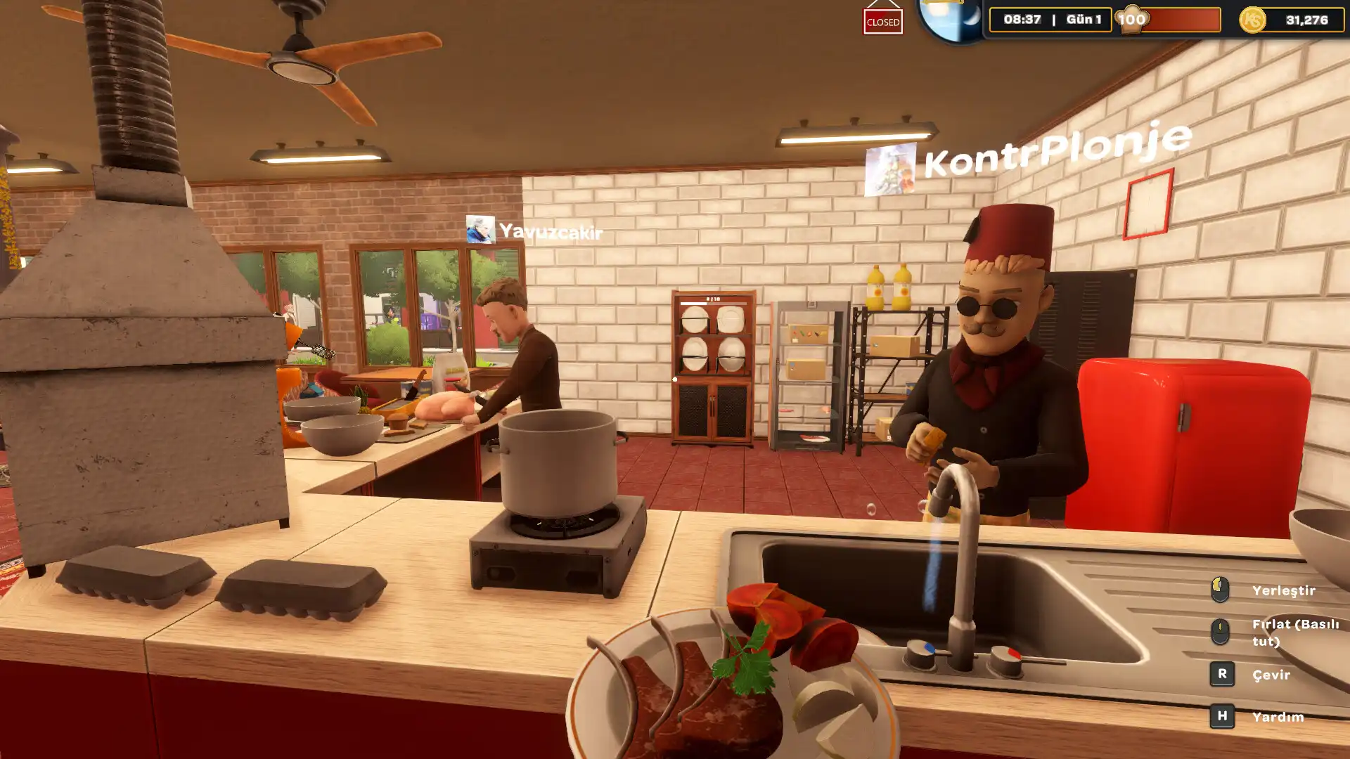 [PC]烤肉串模拟器/Kebab Chefs! - Restaurant Simulator/支持网络联机