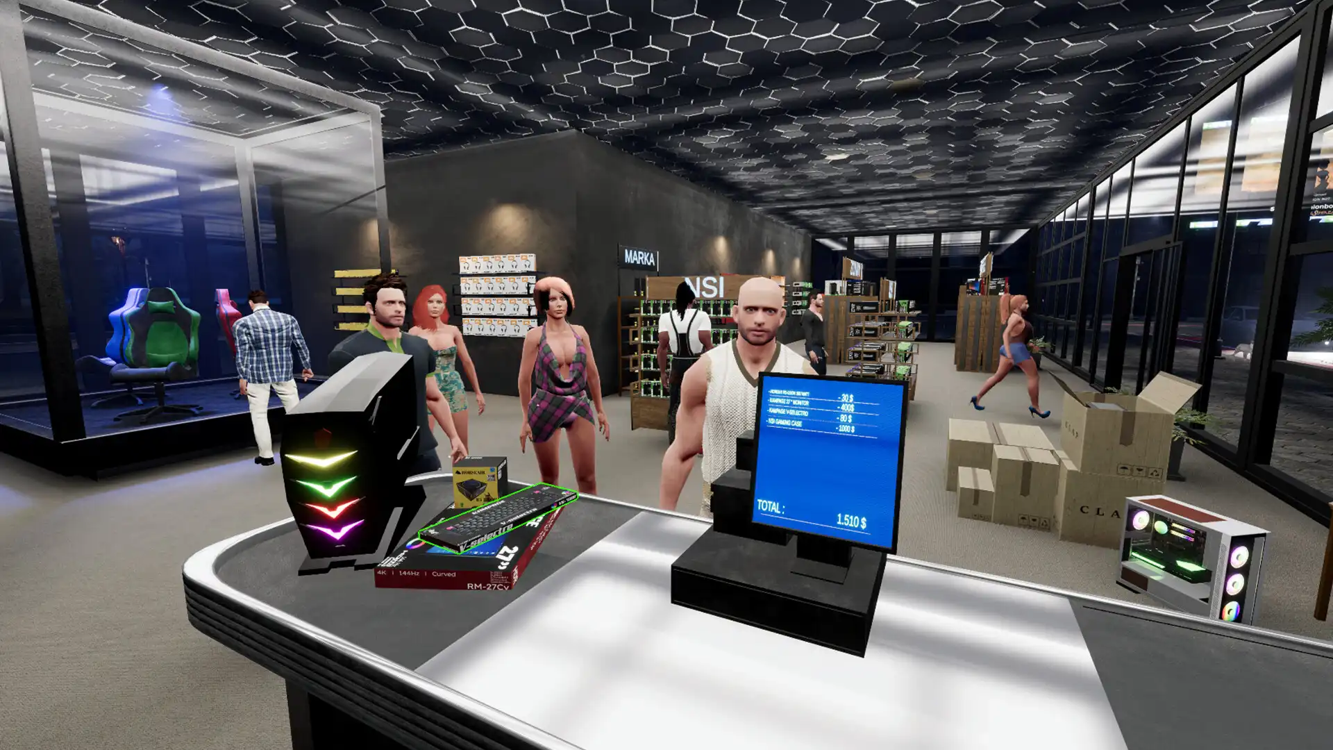 [PC]科技商店模拟/Tech Market Simulator