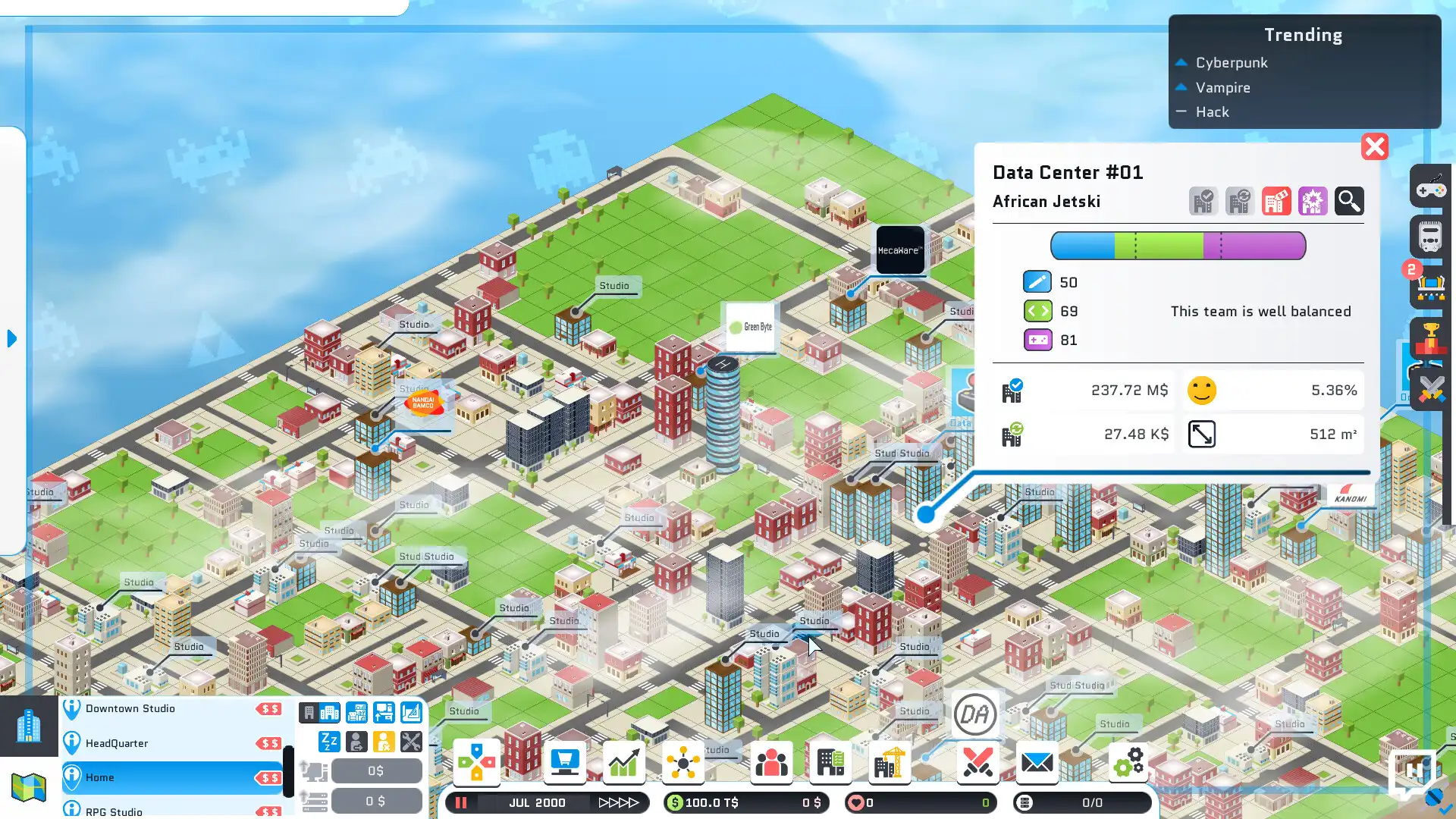 [PC]城市游戏工作室/City Game Studio: a tycoon about game dev