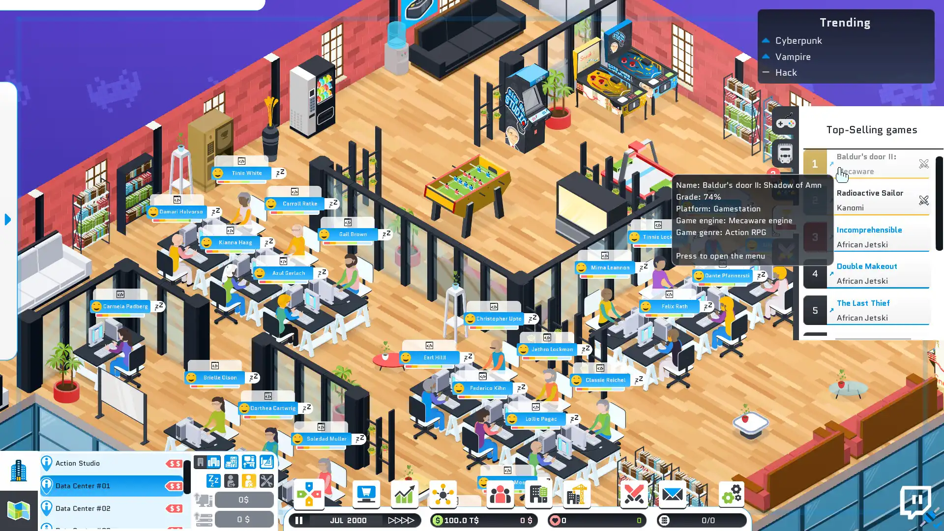 [PC]城市游戏工作室/City Game Studio: a tycoon about game dev