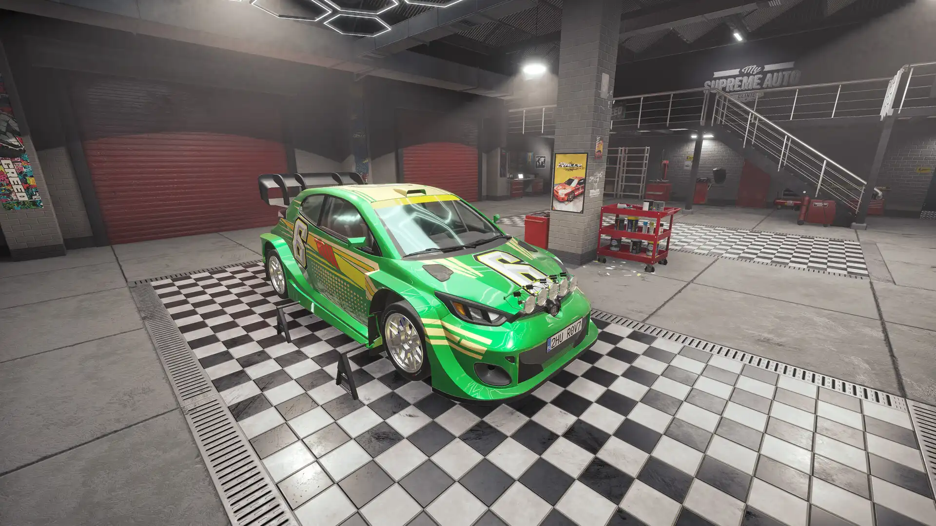 图片[1]-[PC]拉力修车模拟器/Rally Mechanic Simulator-芝士游戏