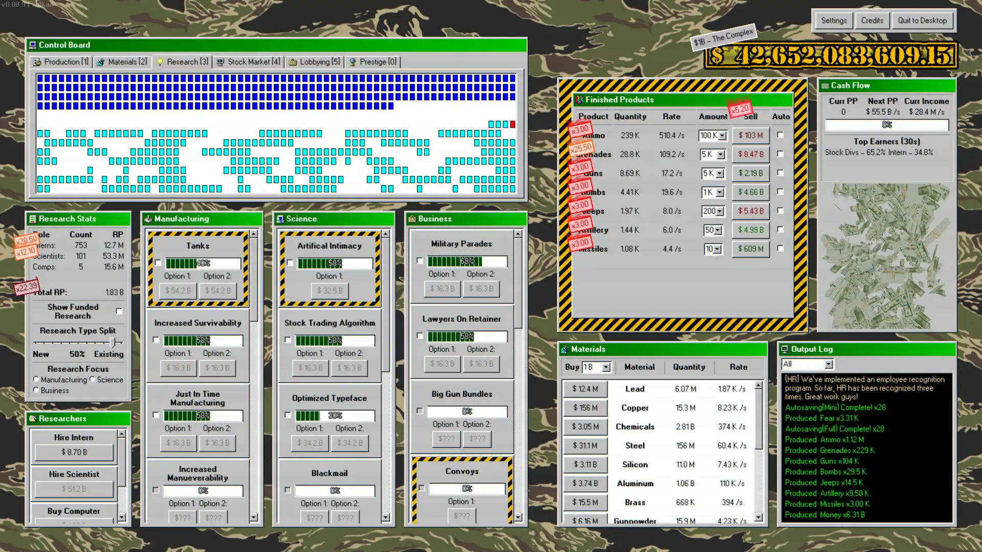 [PC]军工放置大亨/Military Incremental Complex