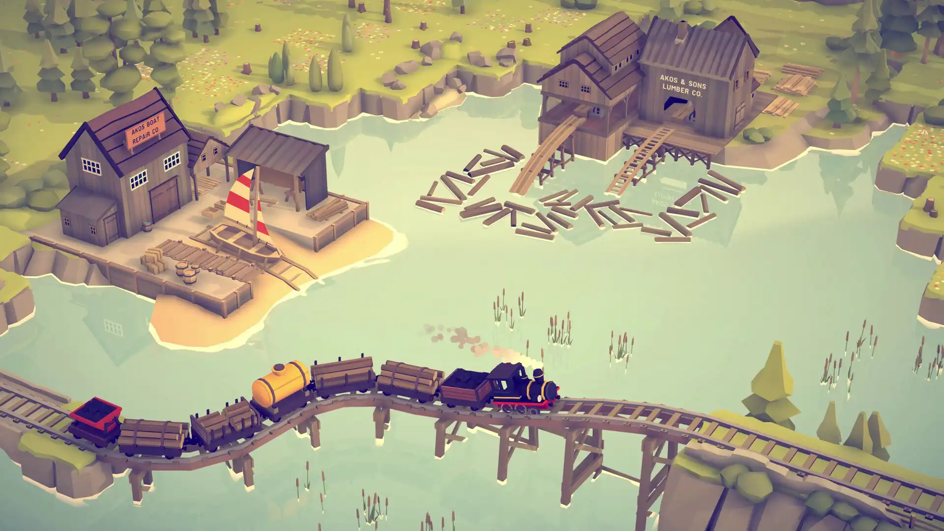 [PC]岛屿与火车/Islands &amp; Trains
