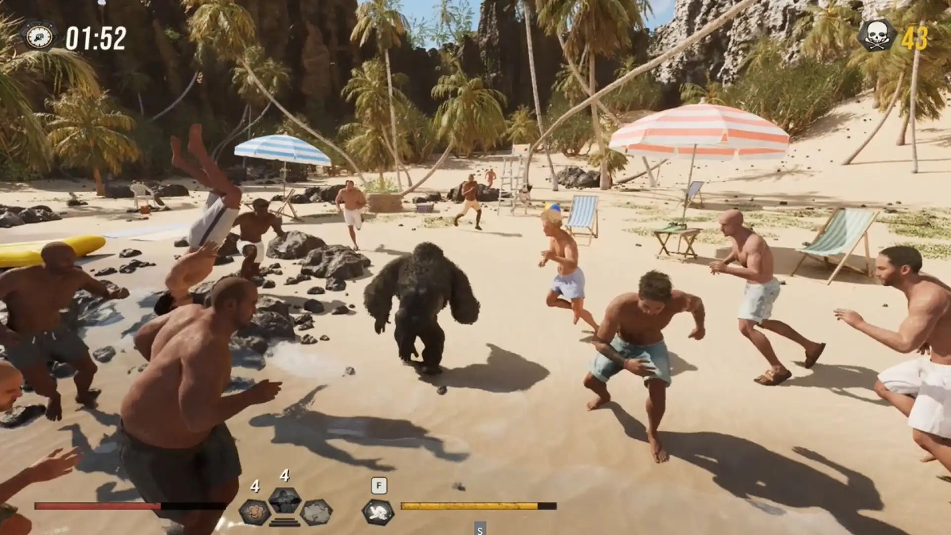 图片[4]-[PC]猩猩对战100个男人/Gorilla Vs 100 Men-芝士游戏