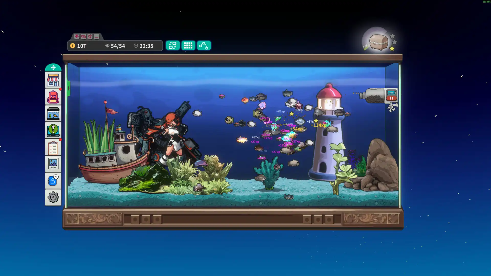 图片[4]-[PC]桌面鱼老板：放置好时光/Idlequarium-芝士游戏