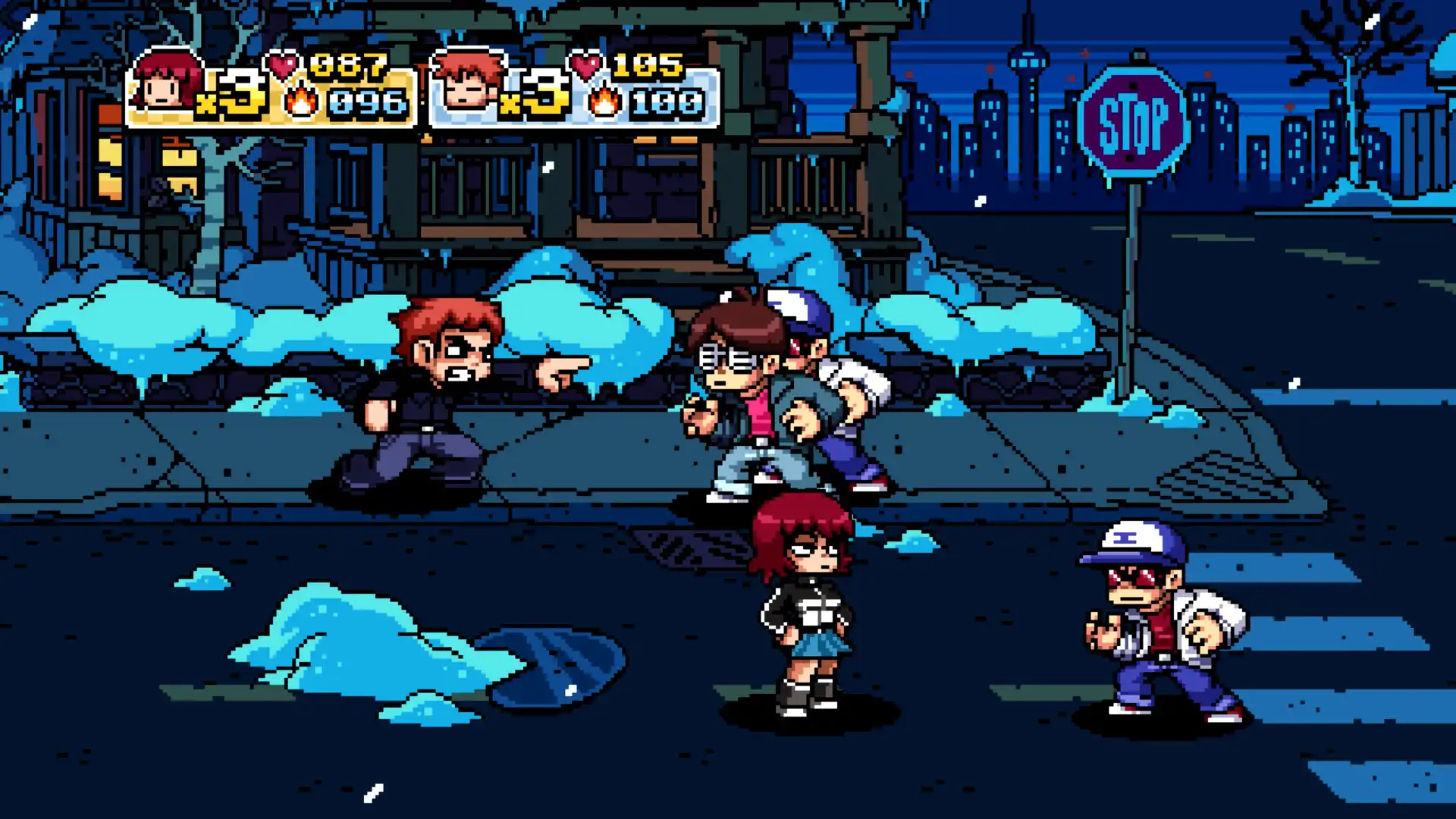 歪小子斯科特对抗全世界/Scott Pilgrim vs. The World: The Game 游戏截图