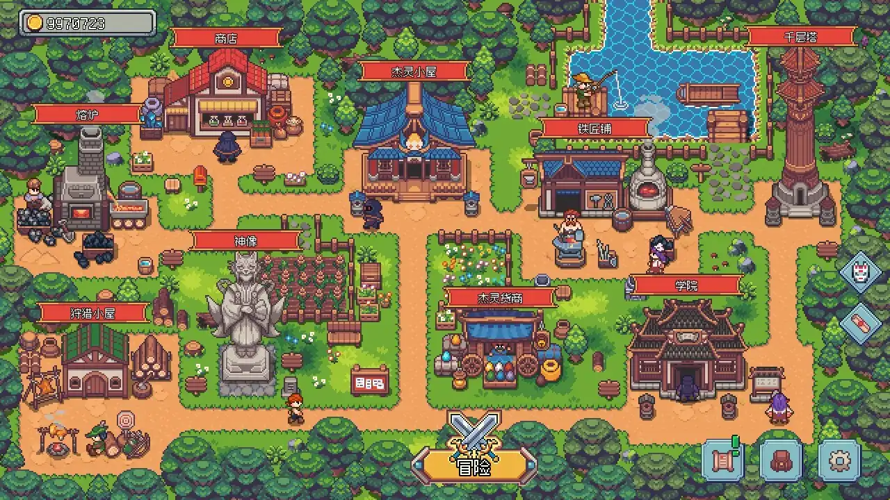 图片[1]-[PC]梦幻地下城：放置好时光/Fantasy Idle Dungeon-芝士游戏