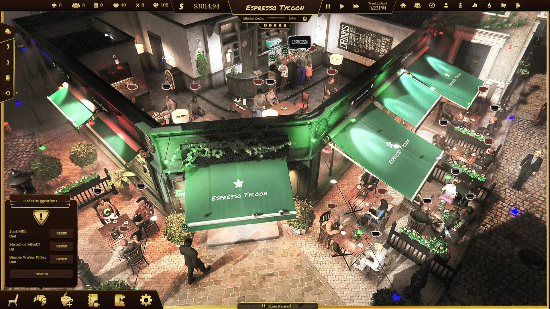 图片[1]-[PC]浓咖啡大亨/Espresso Tycoon-芝士游戏
