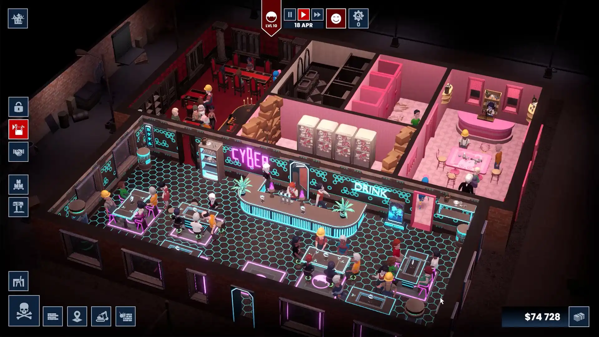 图片[1]-[PC]吸血鬼酒吧大亨/Blood Bar Tycoon-芝士游戏