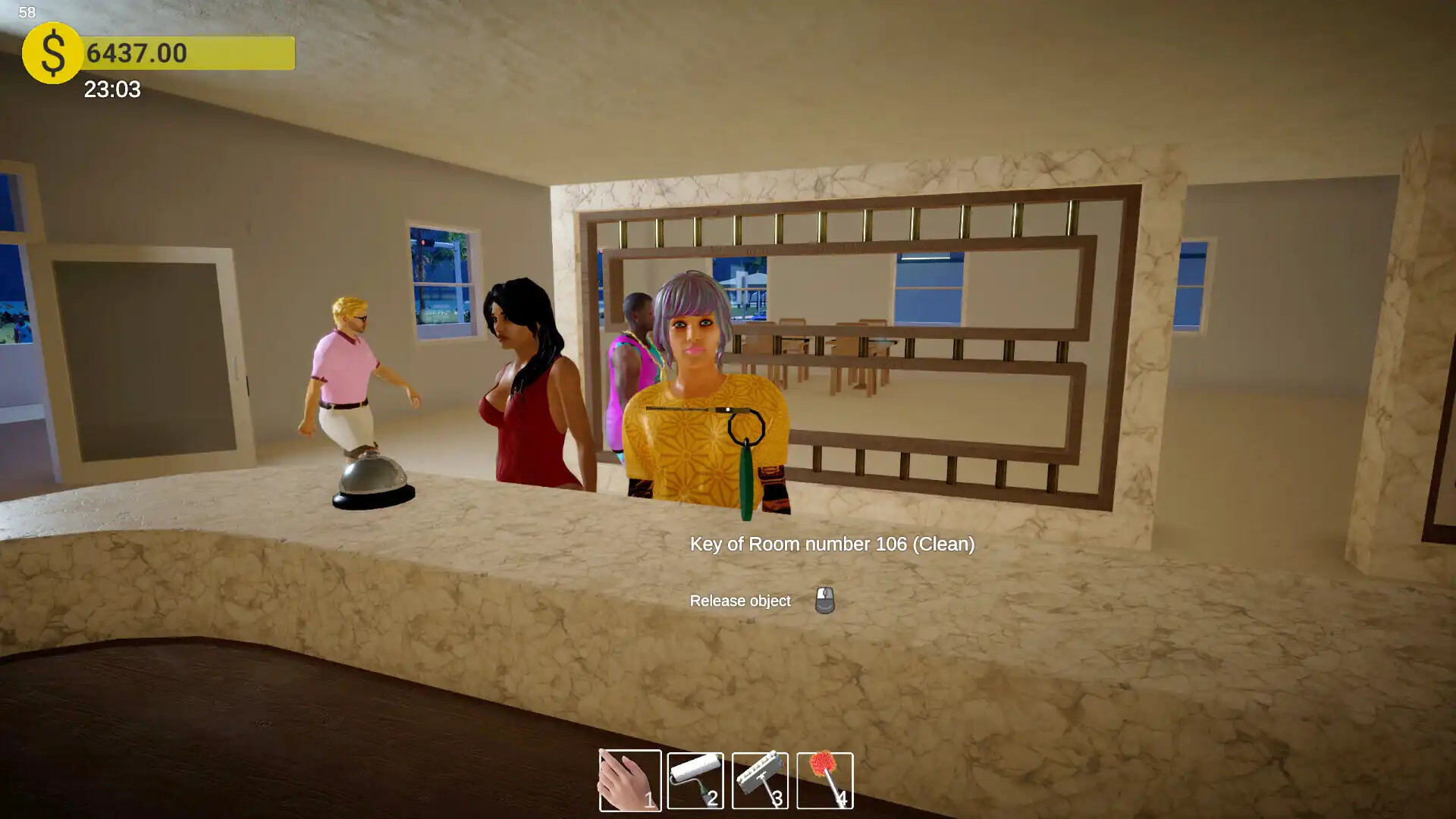 图片[3]-[PC]迈阿密酒店模拟器/Miami Hotel Simulator-芝士游戏