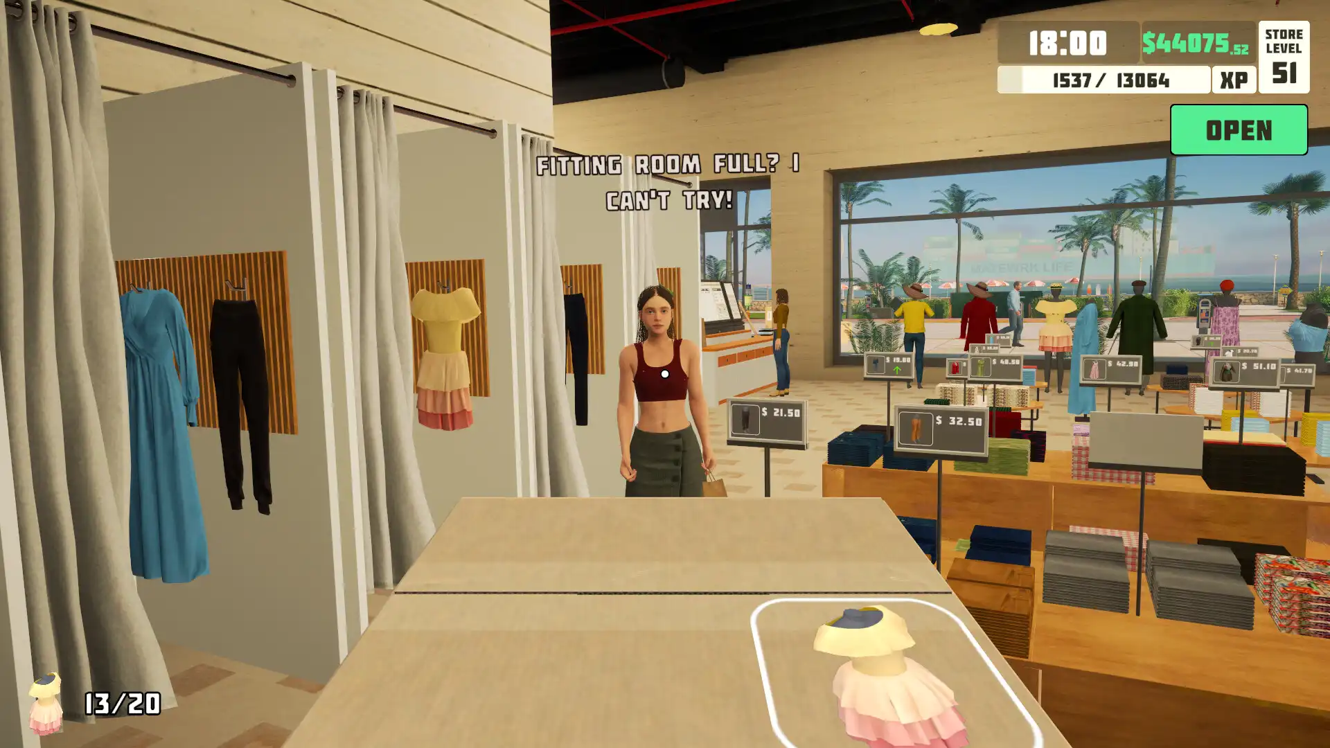 图片[3]-[PC]服装商店模拟器/siMarket Cloth Store Simulator-芝士游戏