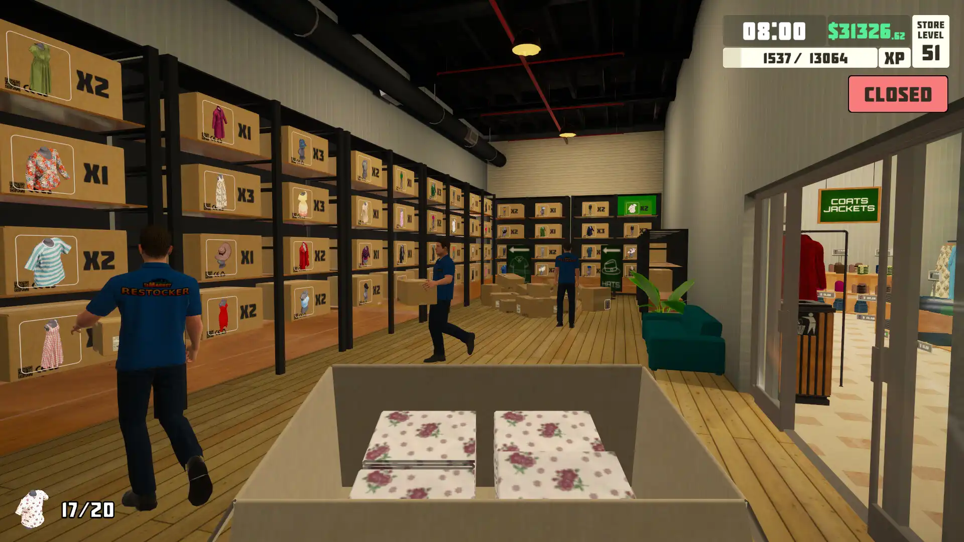 图片[5]-[PC]服装商店模拟器/siMarket Cloth Store Simulator-芝士游戏