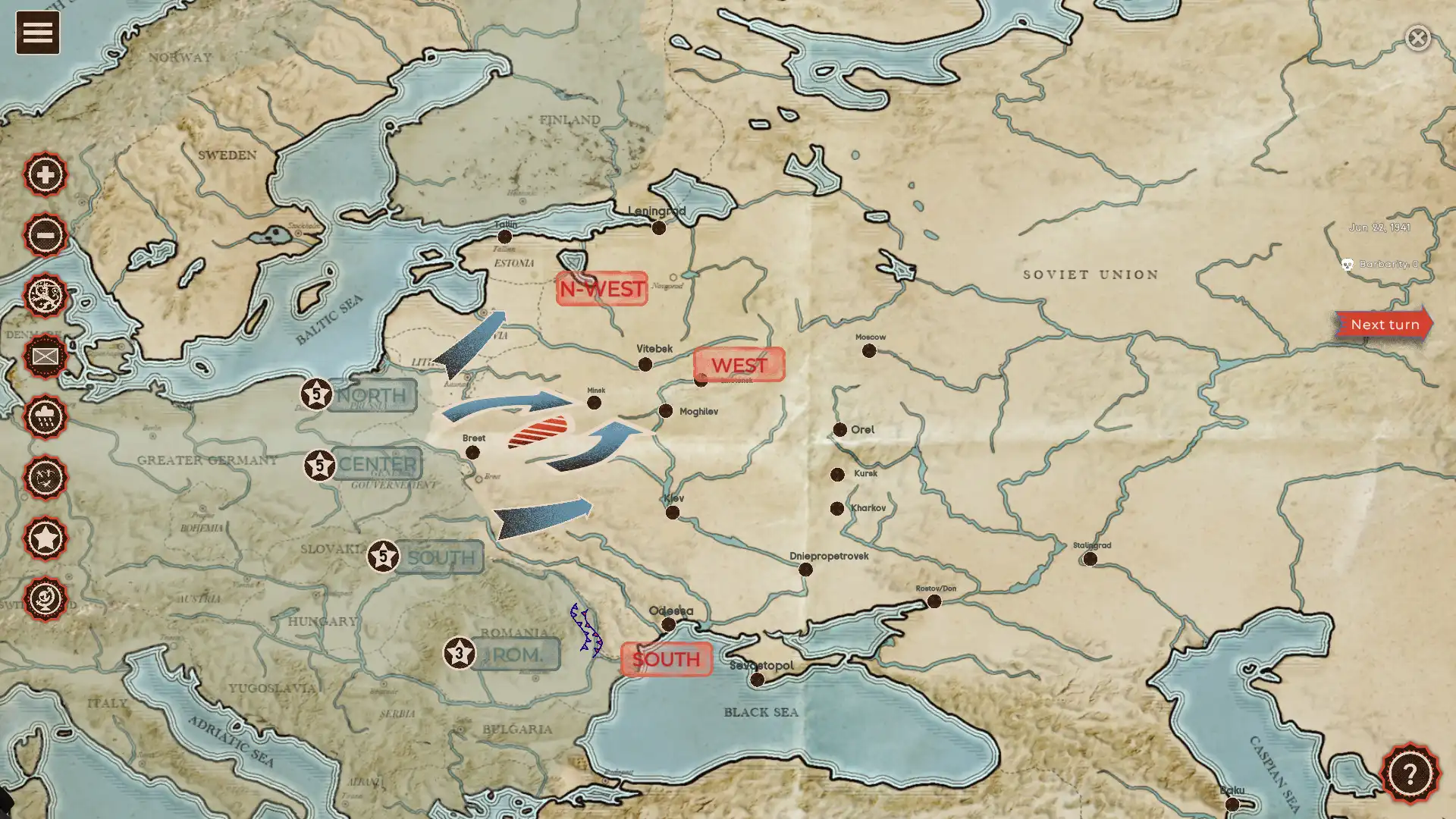 [PC]战争熔炉——巴巴罗萨/Cauldrons of War - Barbarossa