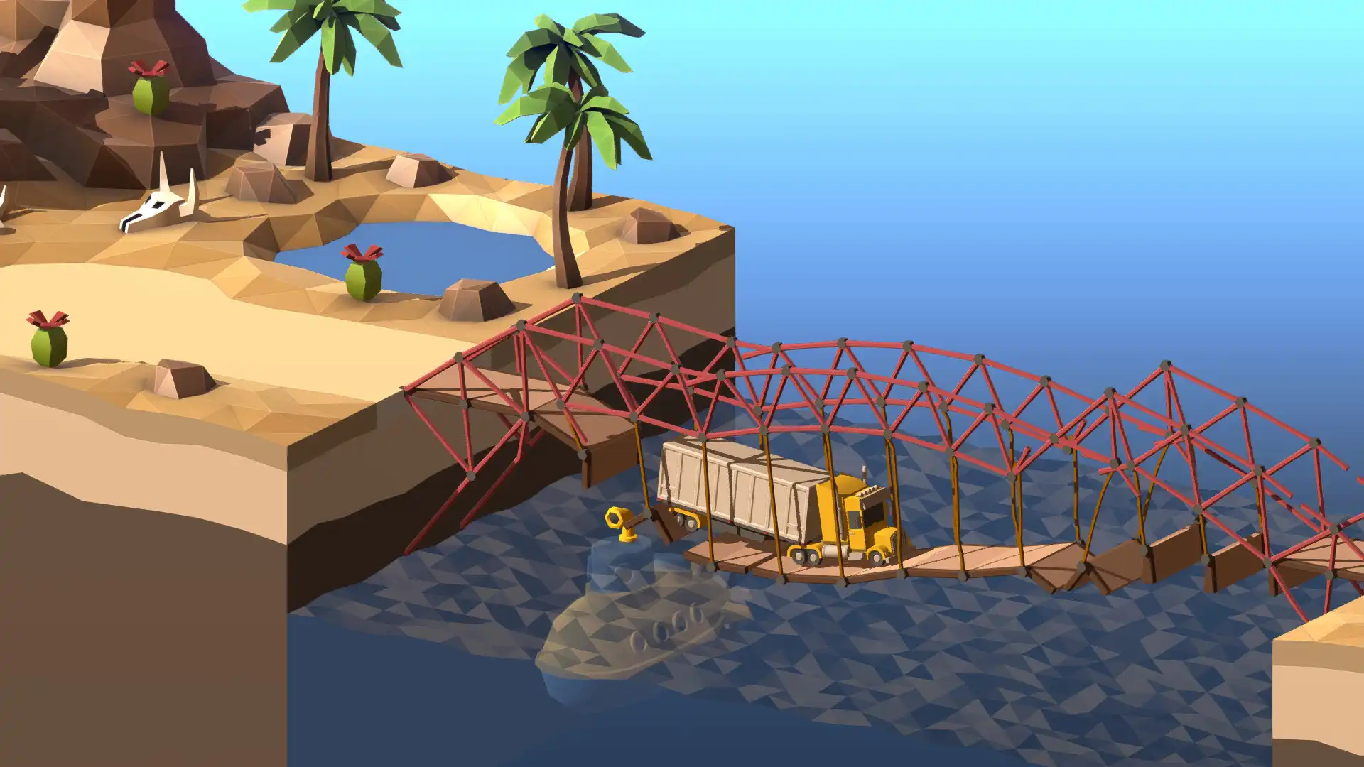 图片[2]-[PC]桥梁建造师2/Poly Bridge 2-芝士游戏