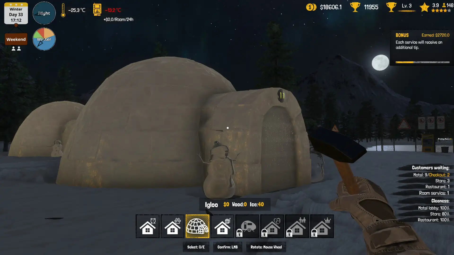图片[1]-[PC]北极汽车旅馆模拟器/Arctic Motel Simulator-芝士游戏