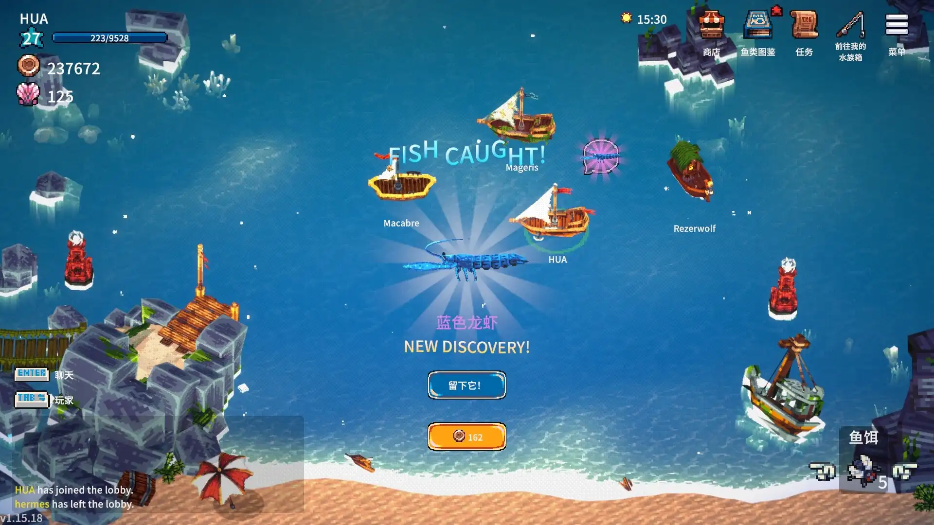 图片[4]-[PC]全球鱼友俱乐部：放置好时光/Tiny Aquarium: Social Fishkeeping-芝士游戏