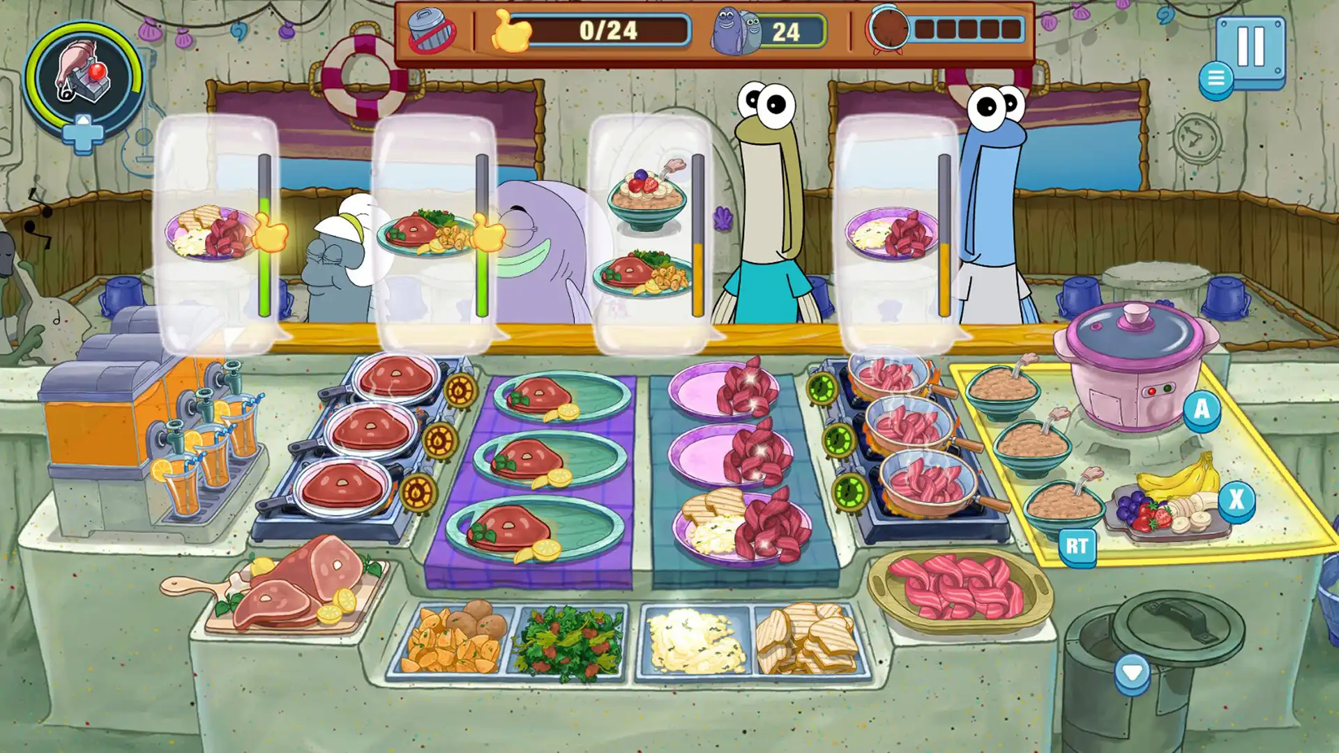 图片[1]-[PC]海绵宝宝：大闹蟹堡王/SpongeBob: Krusty Cook-Off-芝士游戏