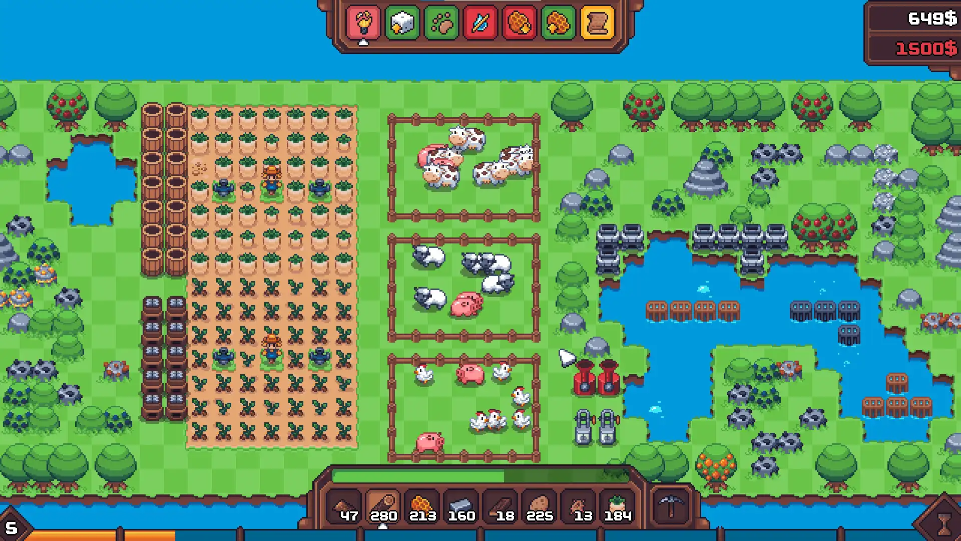 图片[1]-[PC]另一个肉鸽农场/Another Farm Roguelike: Rebirth-芝士游戏