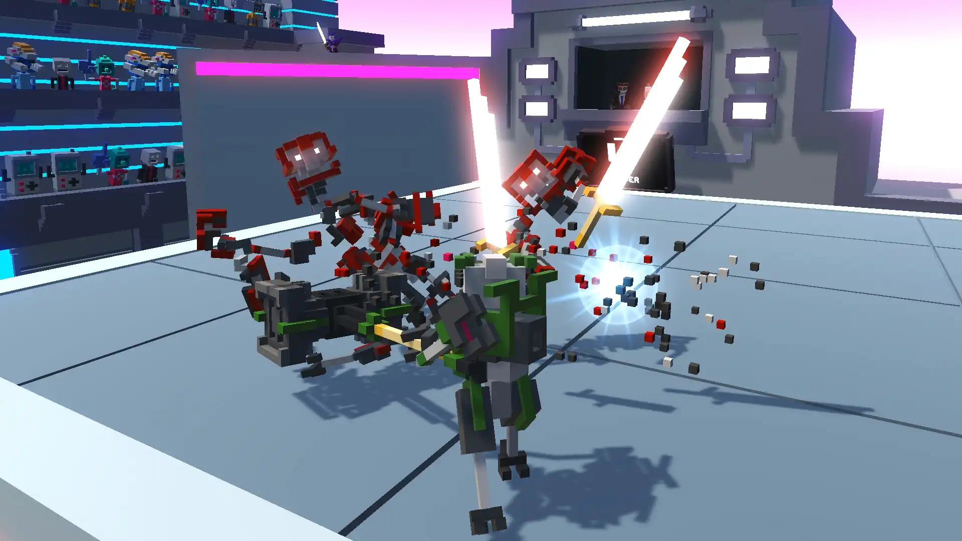 图片[1]-[PC]机器人角斗场/Clone Drone in the Danger Zone-芝士游戏