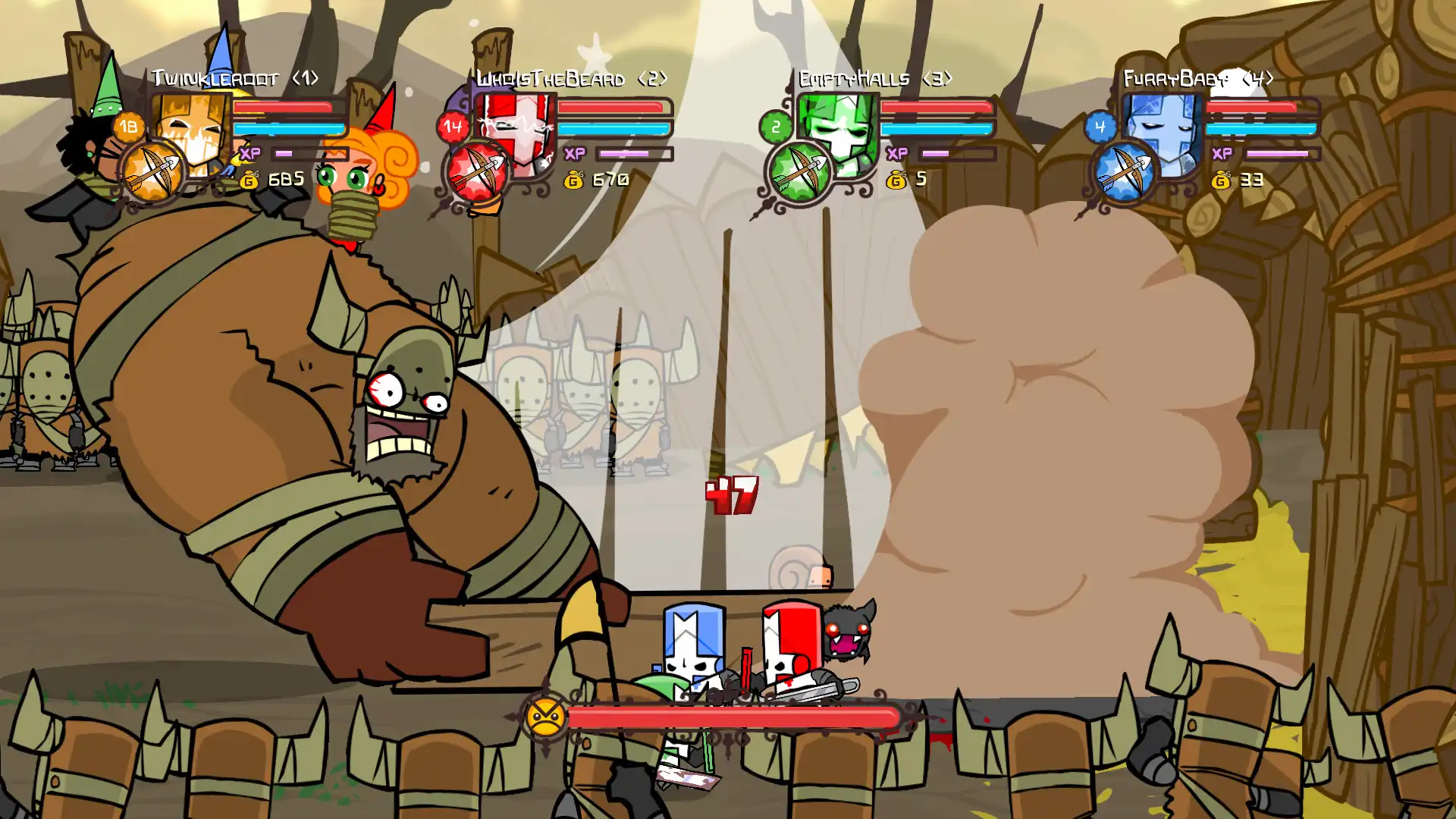 图片[2]-[PC]城堡毁灭者/城堡破坏者/Castle Crashers/支持网络联机-芝士游戏