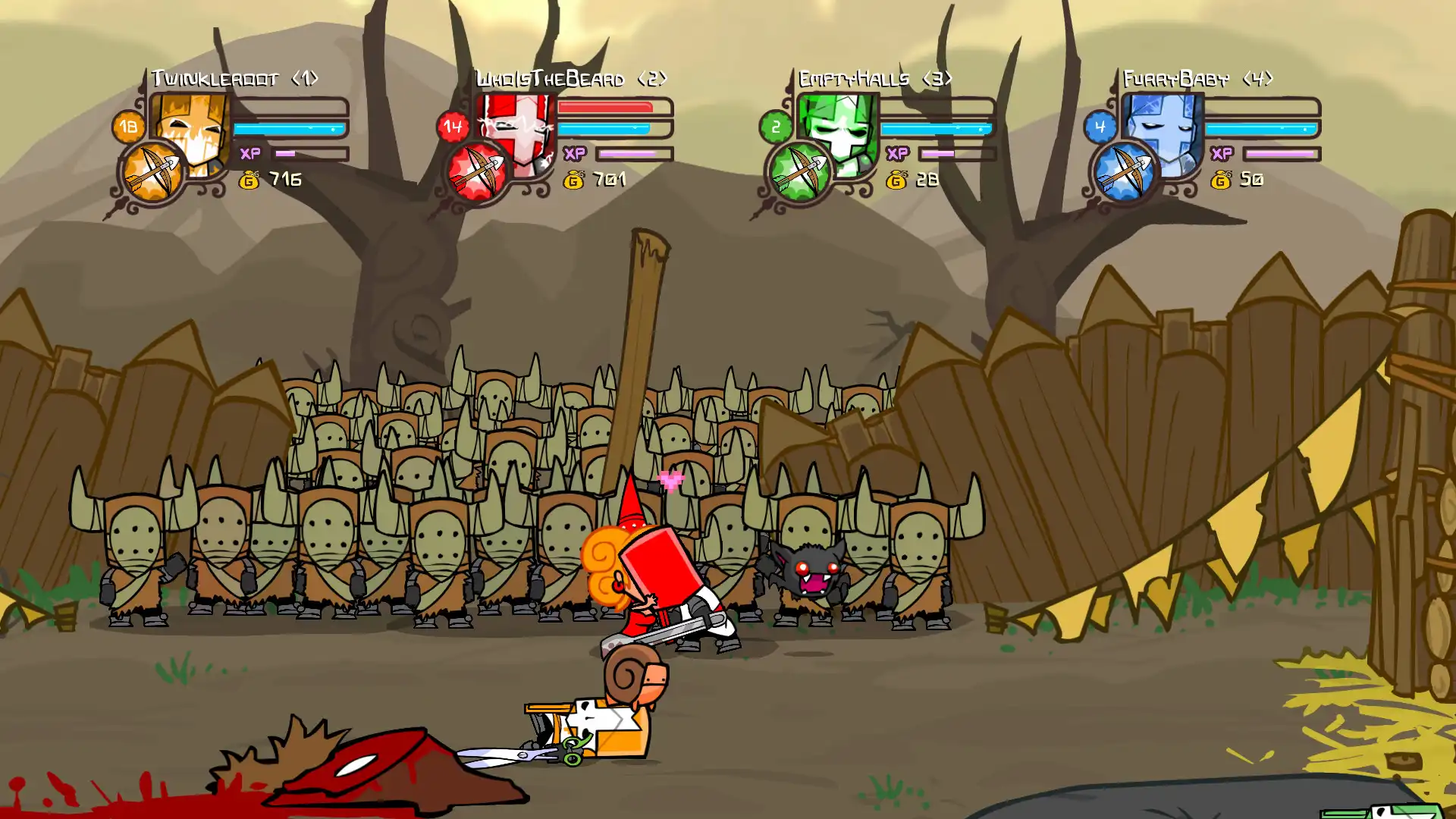 图片[3]-[PC]城堡毁灭者/城堡破坏者/Castle Crashers/支持网络联机-芝士游戏