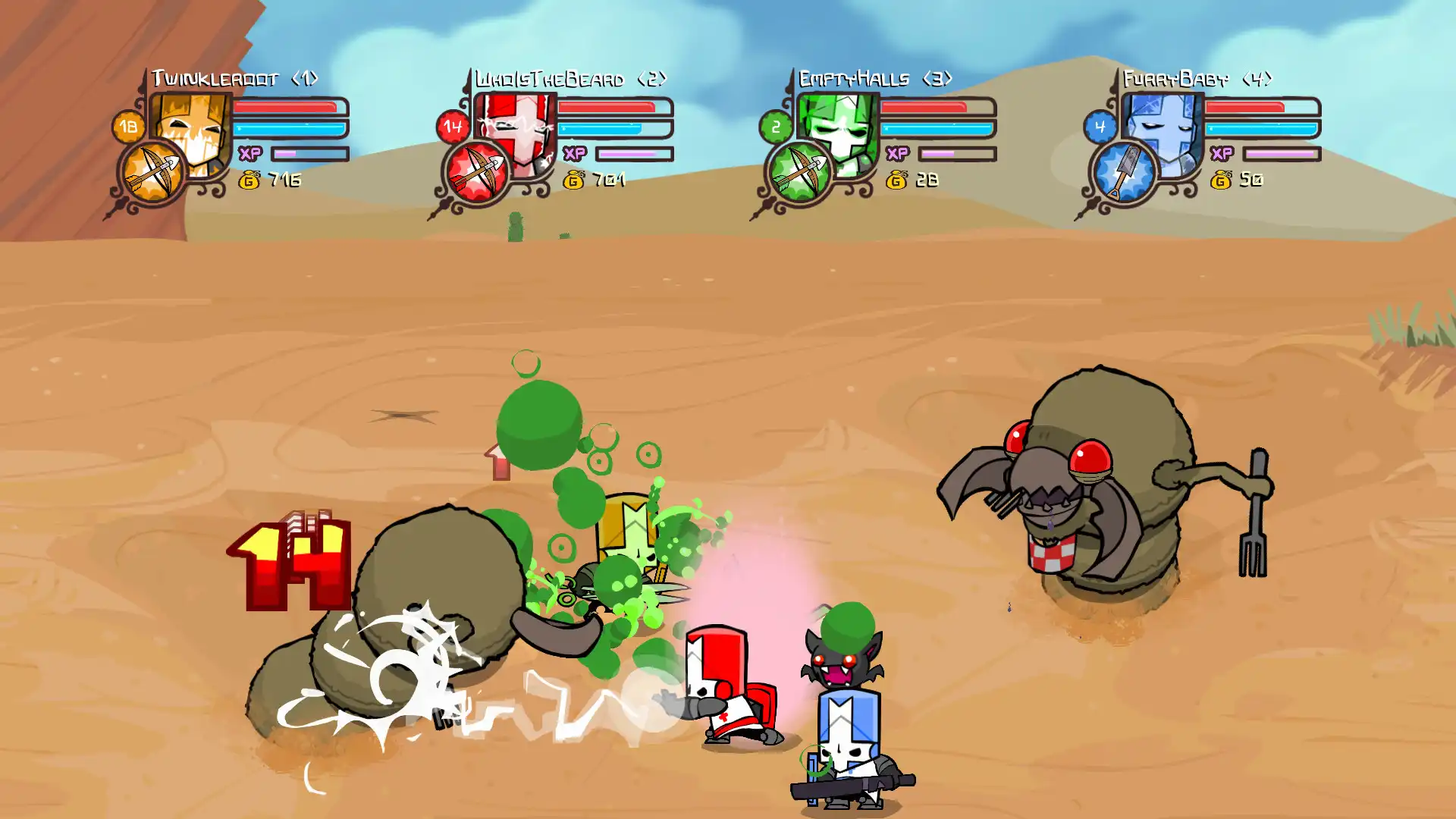 图片[5]-[PC]城堡毁灭者/城堡破坏者/Castle Crashers/支持网络联机-芝士游戏