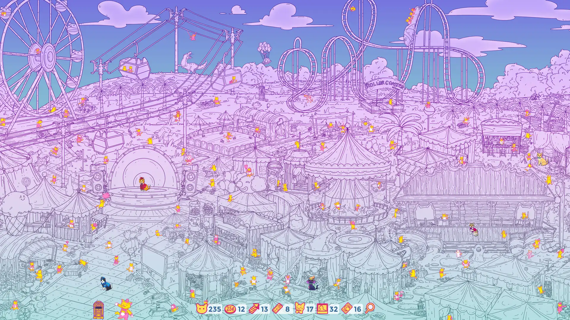 图片[5]-[PC]游乐园里满是猫/A Park Full of Cats-芝士游戏
