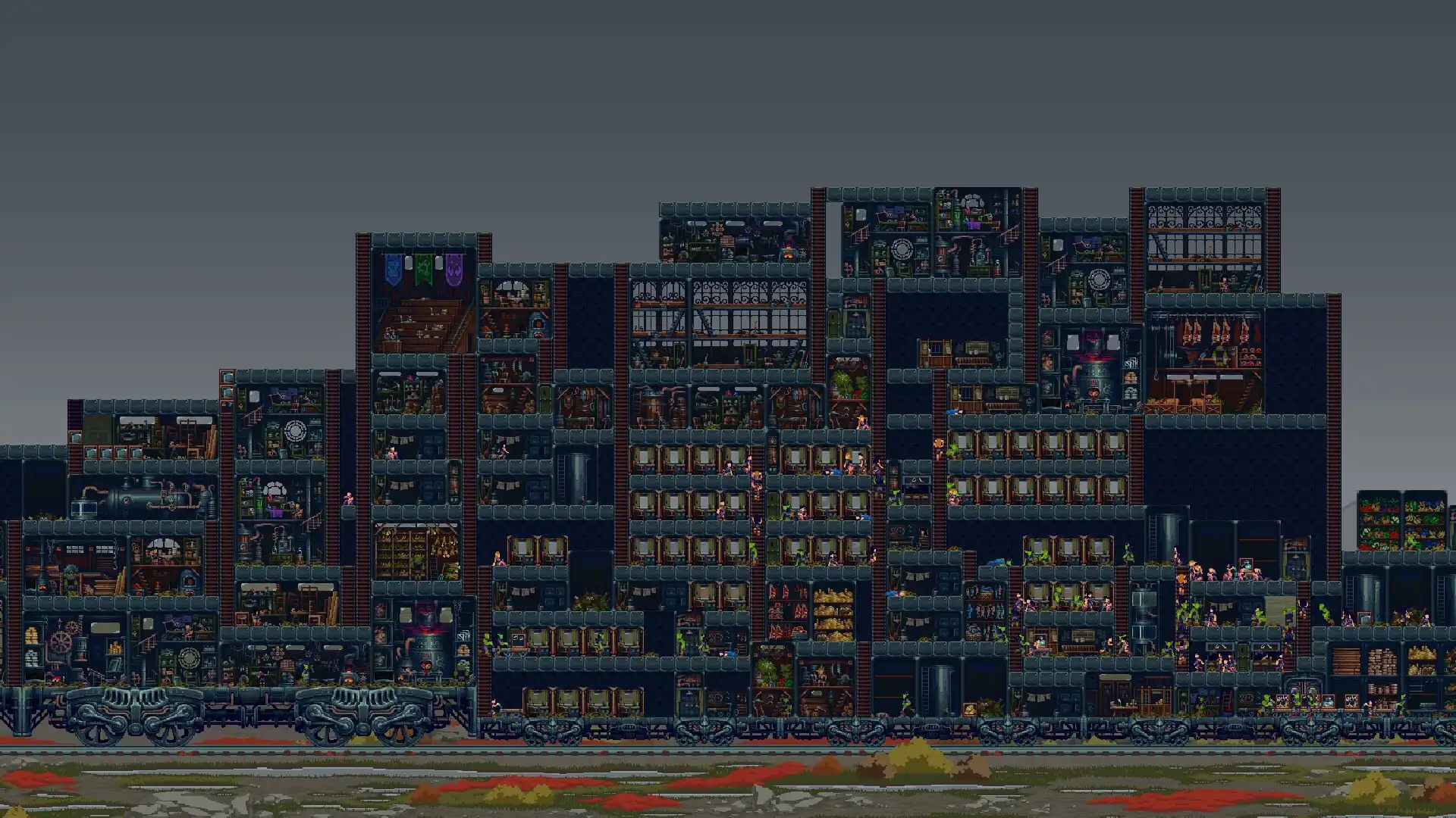 [PC]钢铁动脉：铁路城市建造者/Steel Artery: Train City Builder