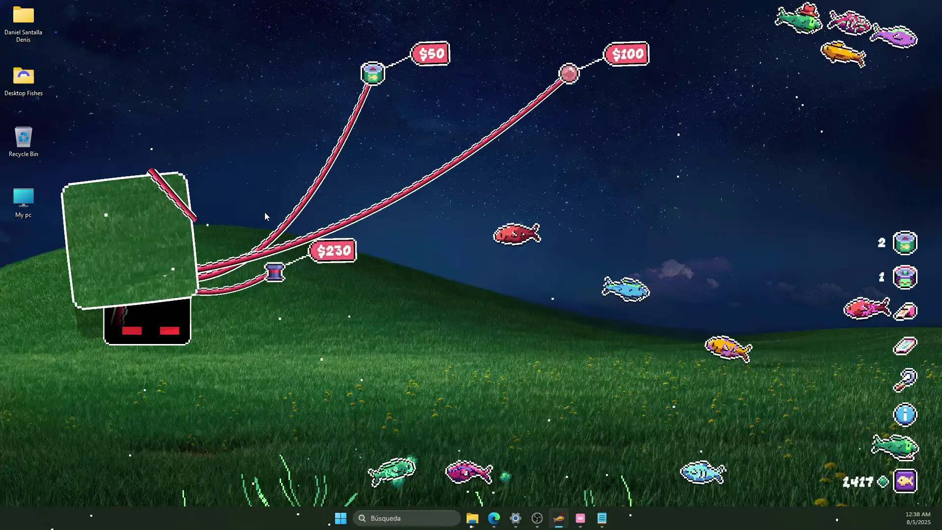 图片[3] [PC]你搁这养鱼呢/Desktop Fishes | 游戏截图-CheeseGame-芝士游戏