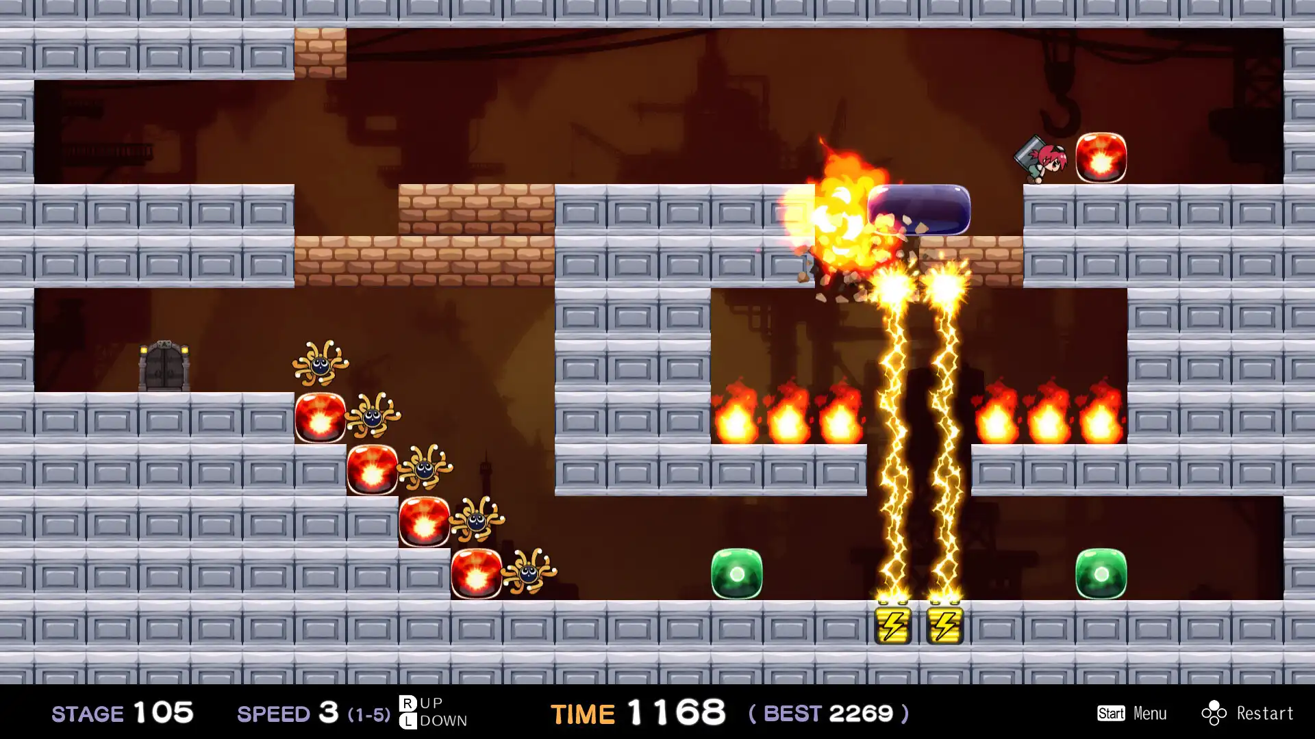 图片[1] [PC]粉碎谜题：锤子先生/Crash Puzzle Hammer-San | 游戏截图-CheeseGame-芝士游戏