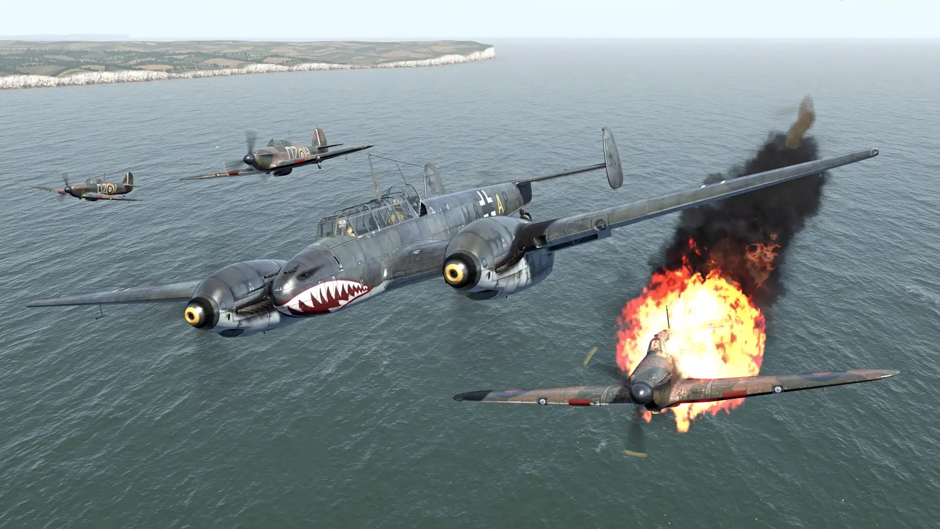 图片[6] [PC]伊尔2：多佛白崖闪电版/IL-2 Sturmovik: Cliffs of Dover Blitz Edition | 游戏截图