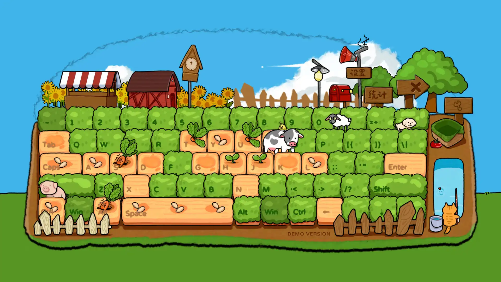 图片[1] [PC]指尖农场/Typing Farmer | 游戏截图-CheeseGame-芝士游戏