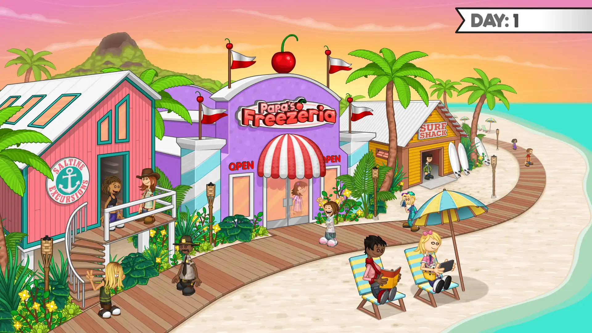 图片[1] [PC]老爹冻品店/Papa's Freezeria Deluxe | 游戏截图-CheeseGame-芝士游戏
