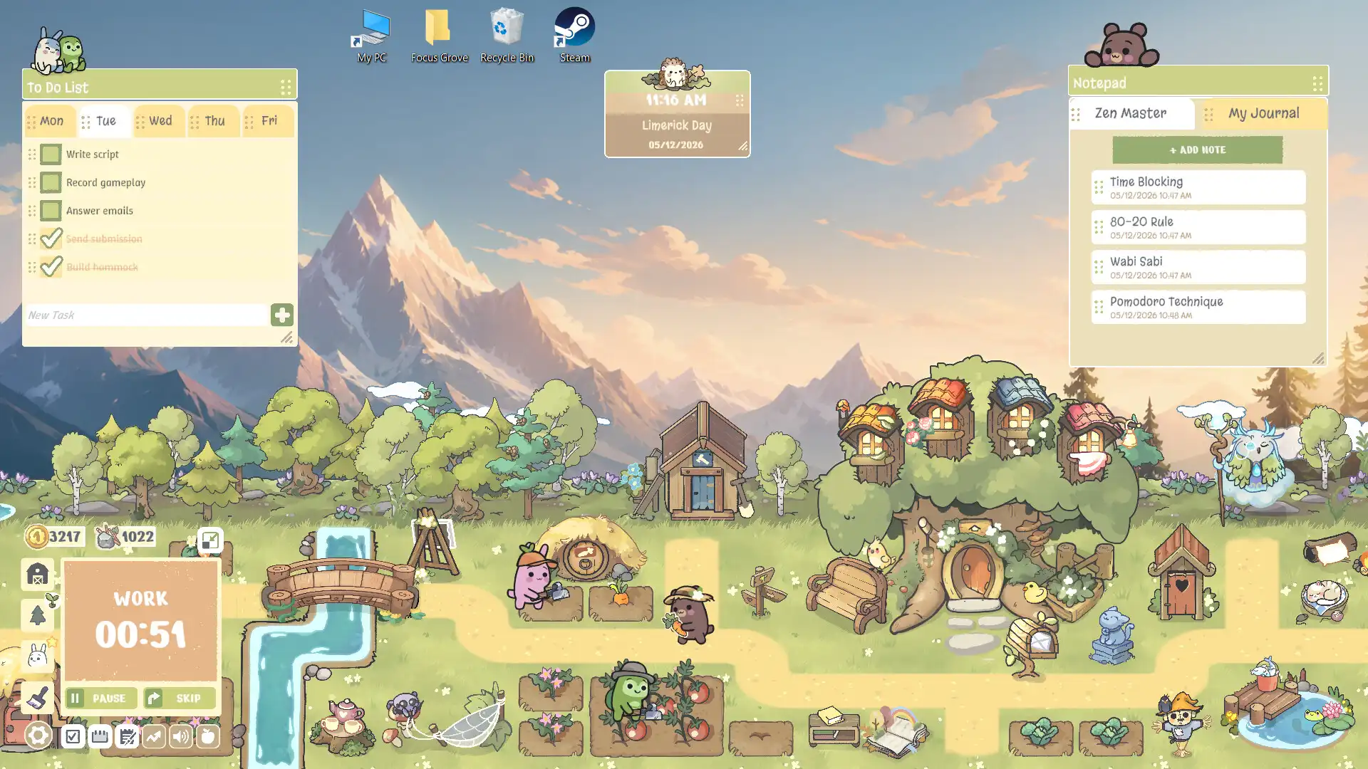 图片[1] [PC]专注森林/Focus Grove | 游戏截图-CheeseGame-芝士游戏