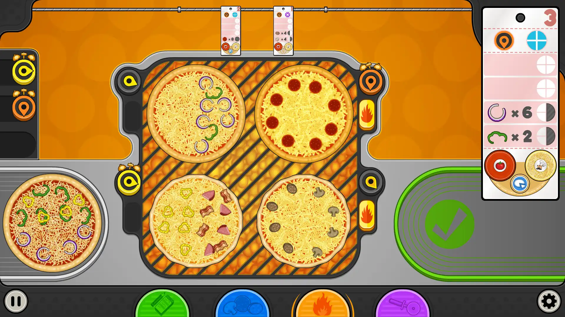 图片[3] [PC]爸爸披萨店豪华版/Papa's Pizzeria Deluxe | 游戏截图-CheeseGame-芝士游戏