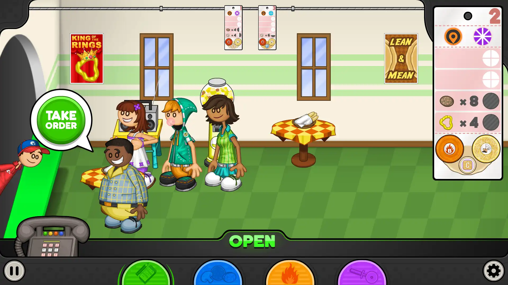 图片[4] [PC]爸爸披萨店豪华版/Papa's Pizzeria Deluxe | 游戏截图-CheeseGame-芝士游戏