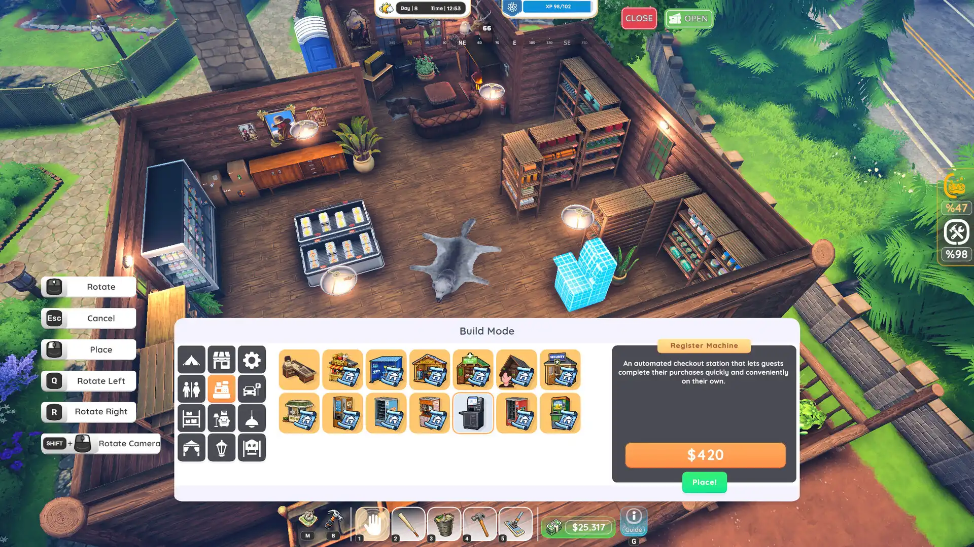 图片[5] [PC]露营地经营/Campsite Hustle! - Management Simulator | 游戏截图-CheeseGame-芝士游戏