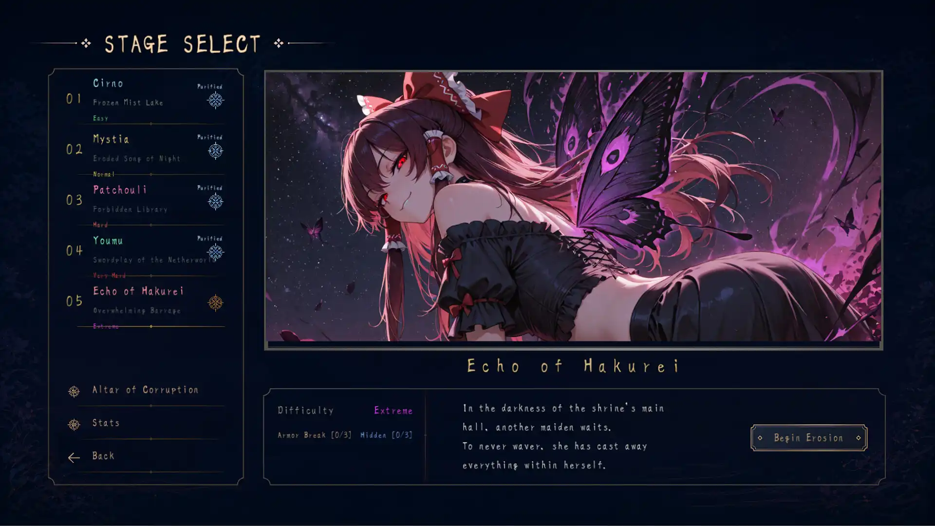 图片[6] [PC]侵蚀之东方～陨落的乐园巫女/Touhou Erosion ~ The Fallen Shrine Maiden of Paradise | 游戏截图-CheeseGame-芝士游戏