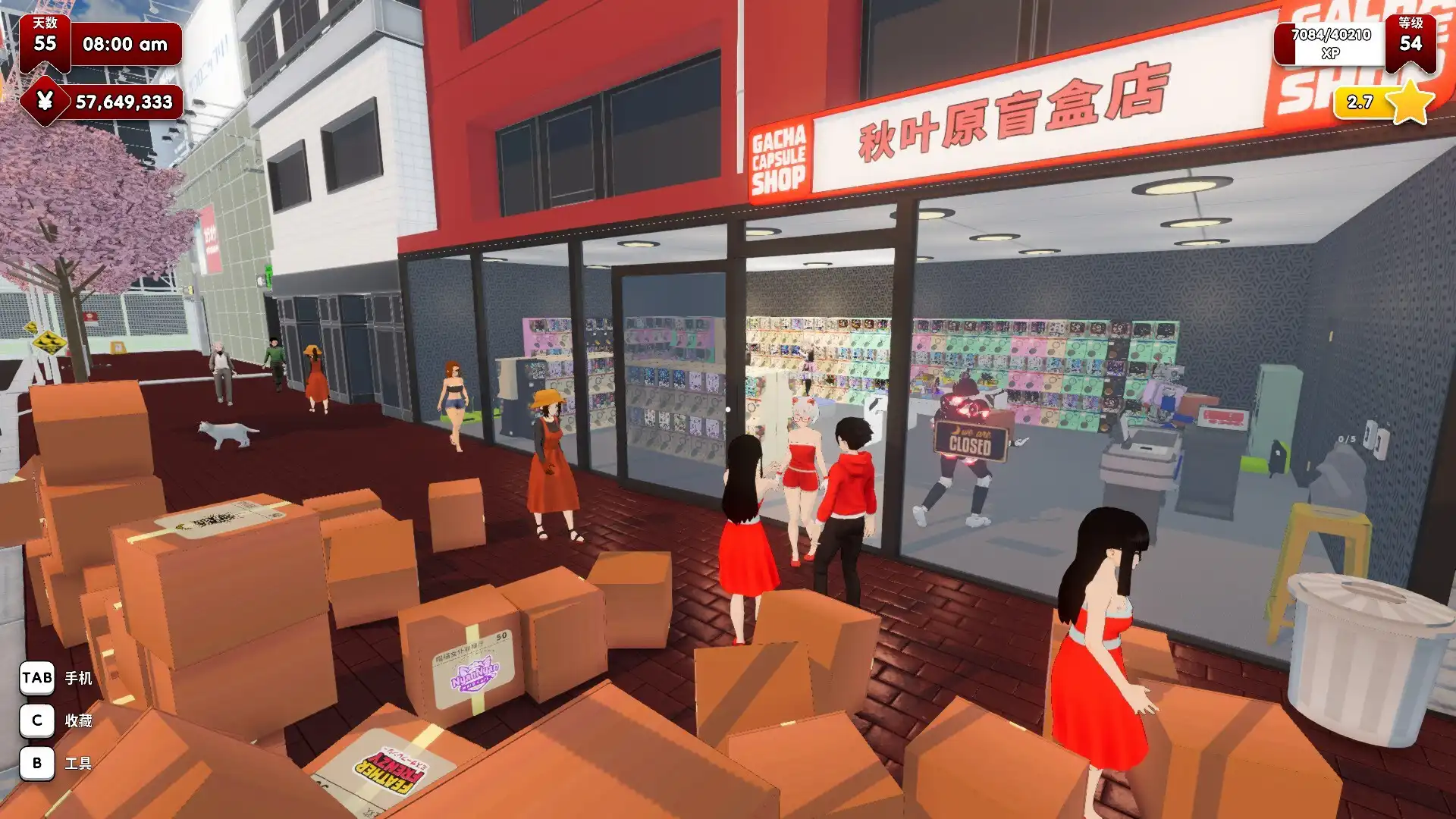 图片[5] [PC]秋叶原盲盒店模拟器/Gacha Capsule Shop Simulator - Akihabara | 游戏截图-CheeseGame-芝士游戏